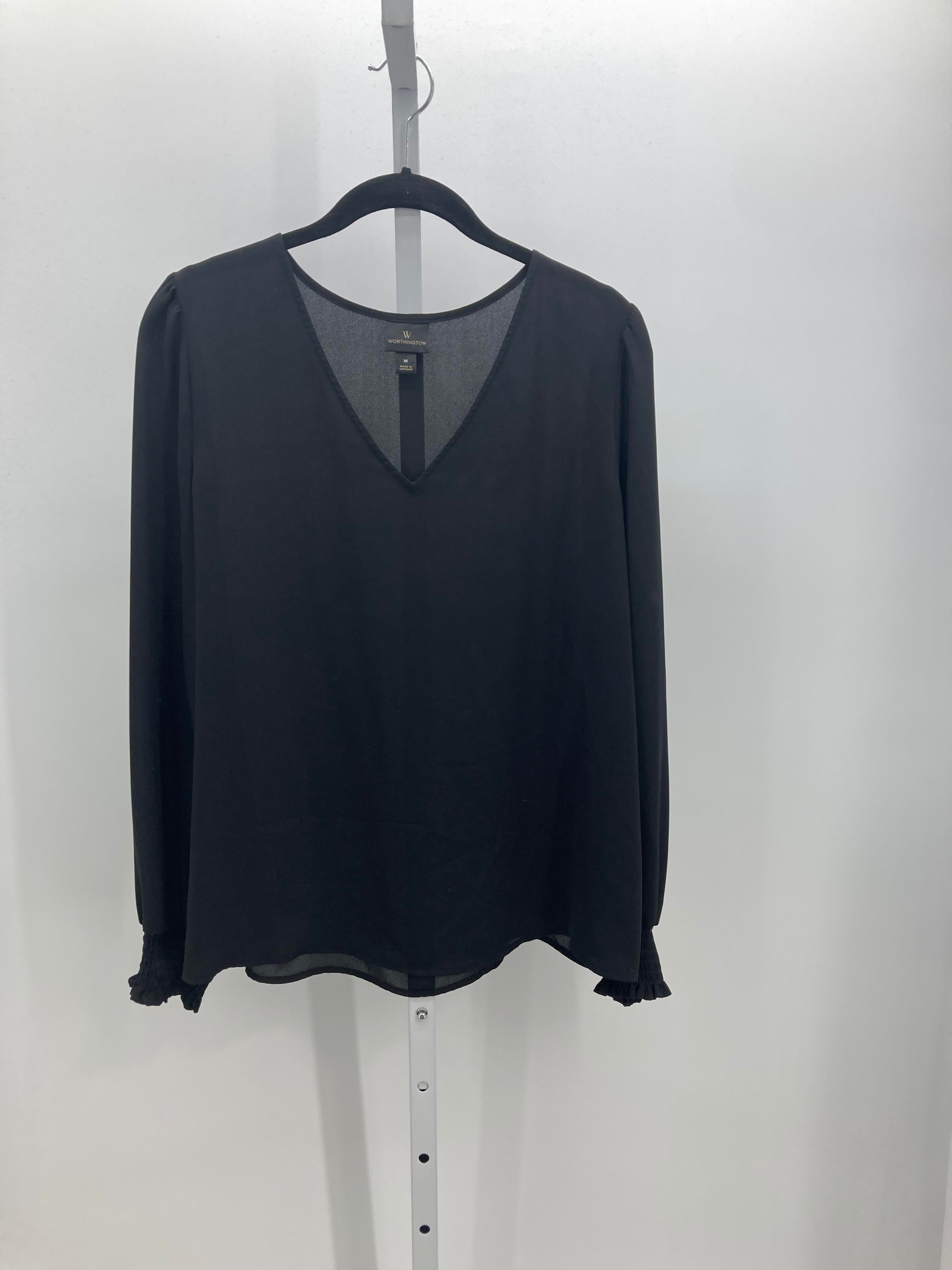 Worthington Size Medium Misses Long Sleeve Shirt