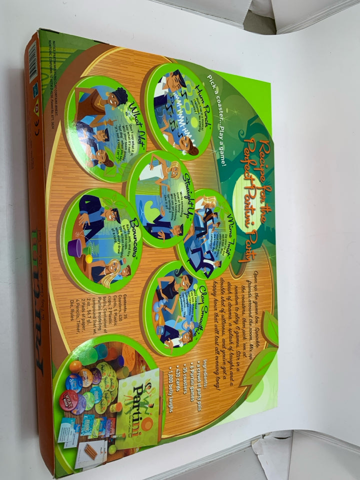 NIB PARTINI PARTY GAME W/ DELICIOUS TWIST.
