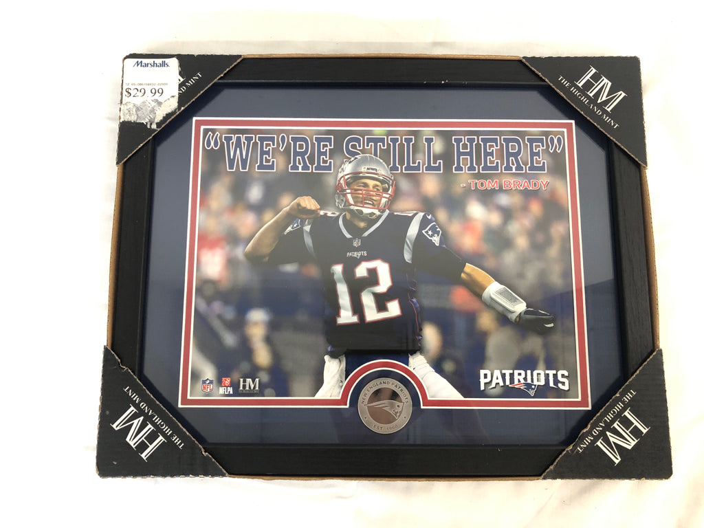 TOM BRADY WALL ART.