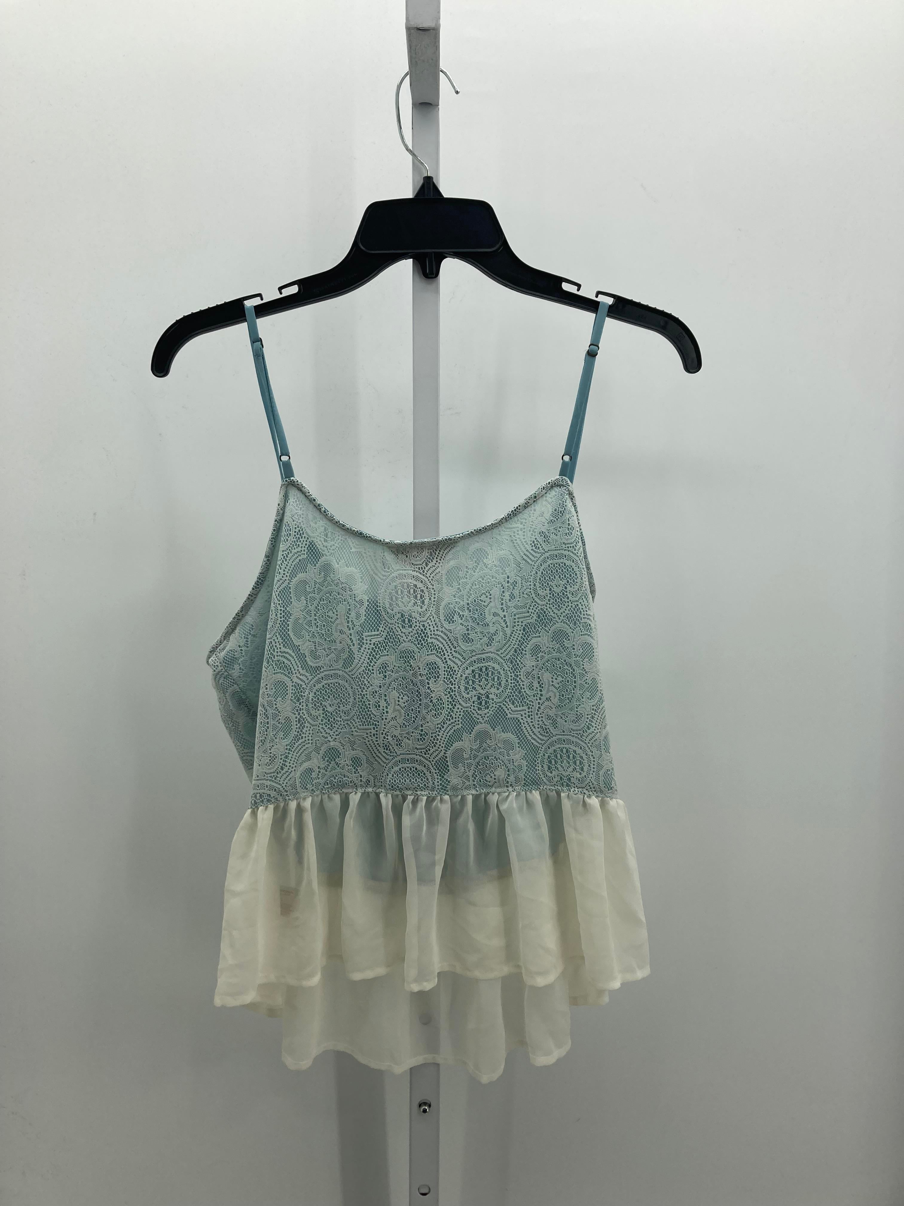 Arizona Size Large Juniors Sleeveless Shirt
