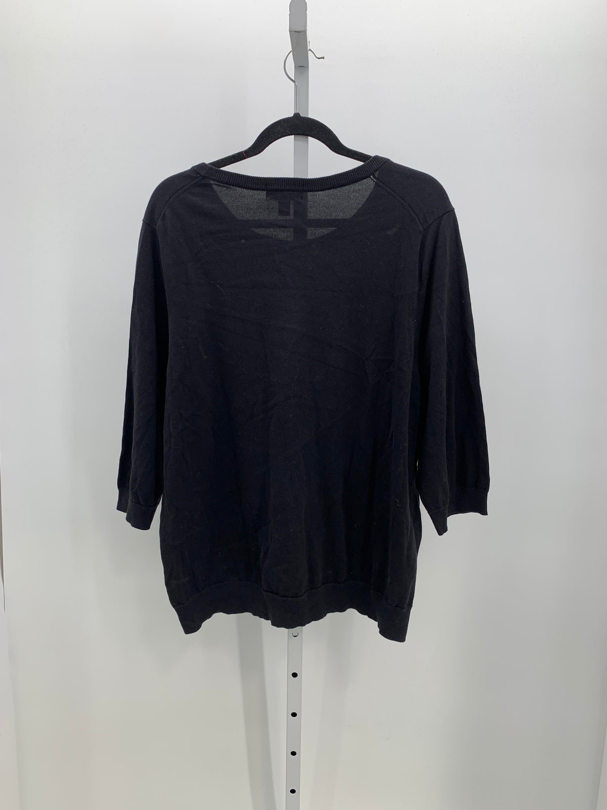 Lands End Size 2X Womens 3/4 Sleeve Sweater