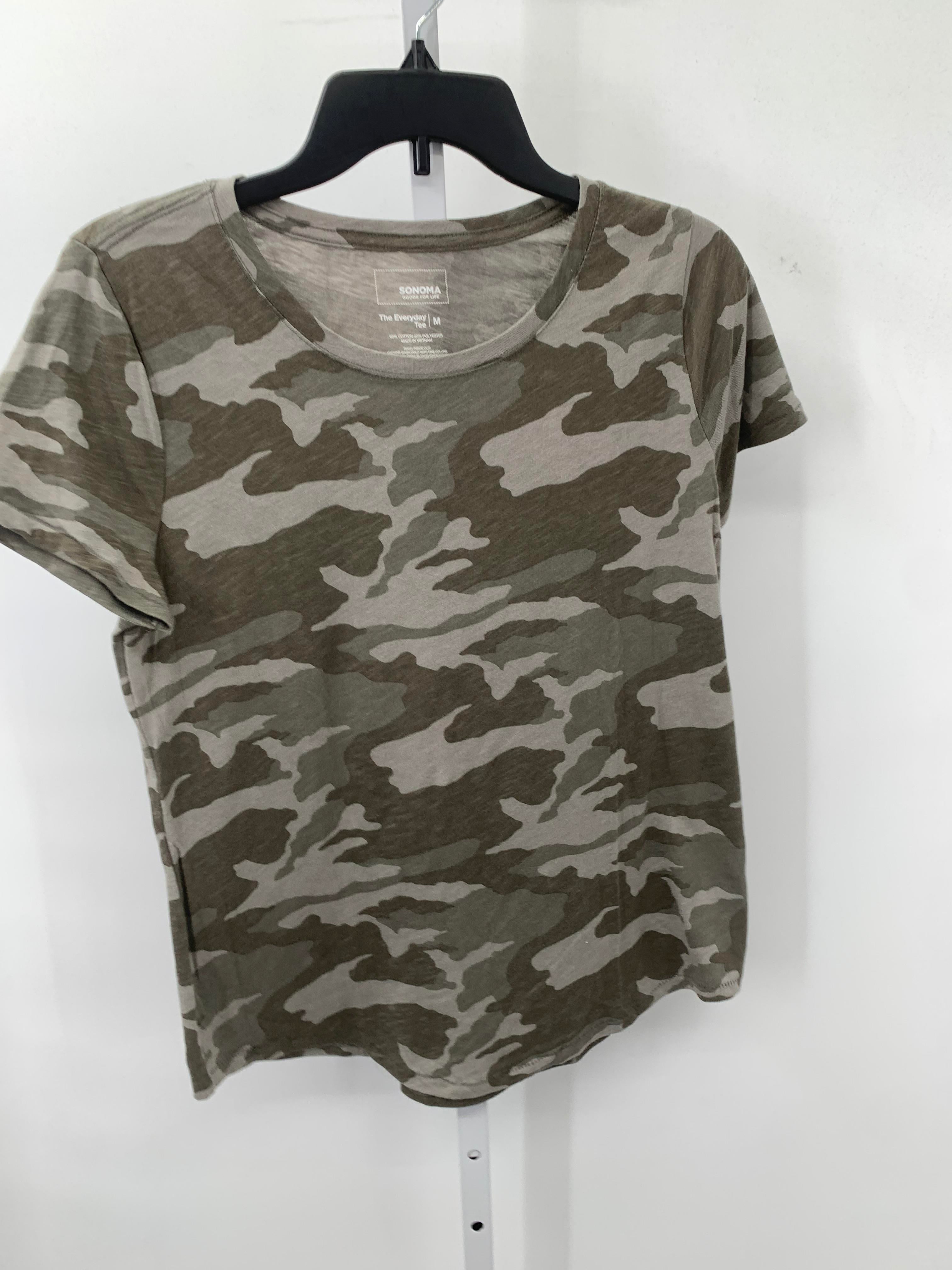 Sonoma Size Medium Misses Short Sleeve Shirt