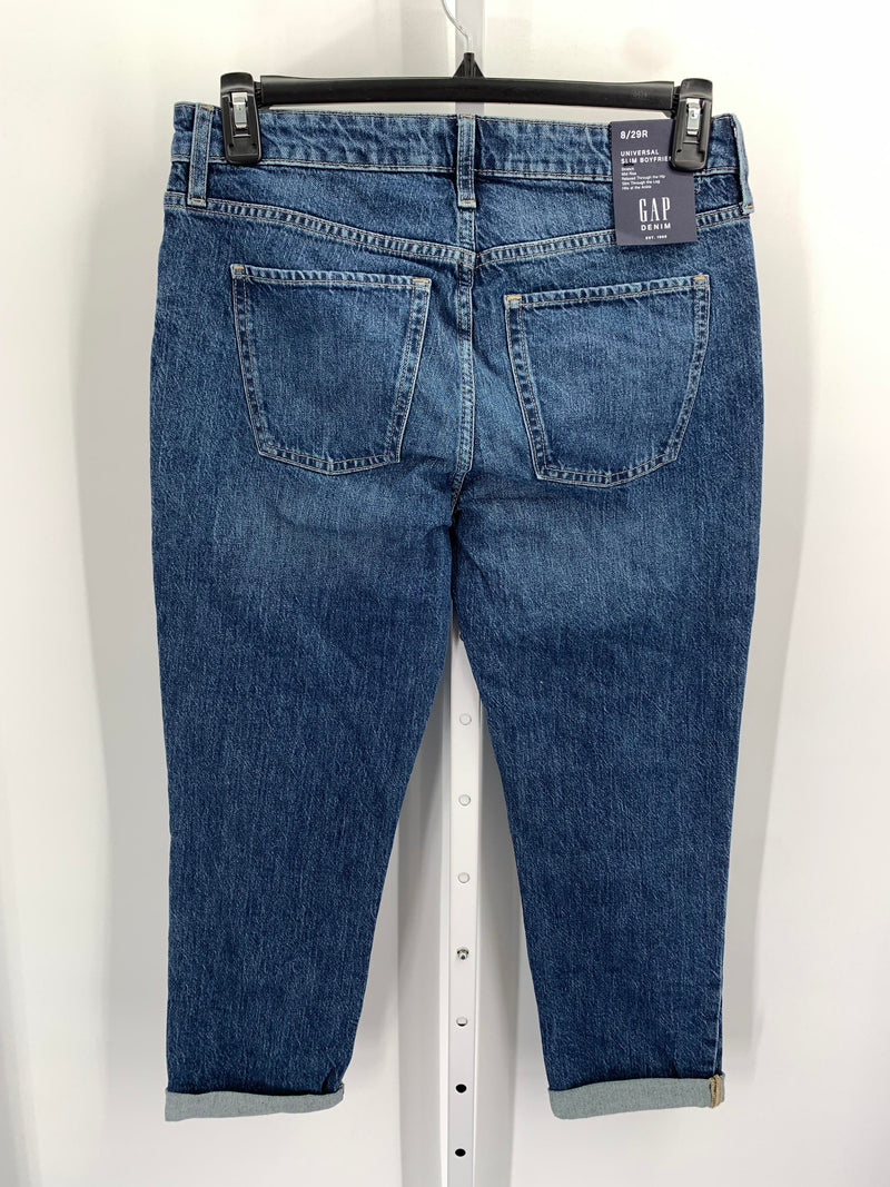 Gap Denim Size 8 Misses Cropped Jeans