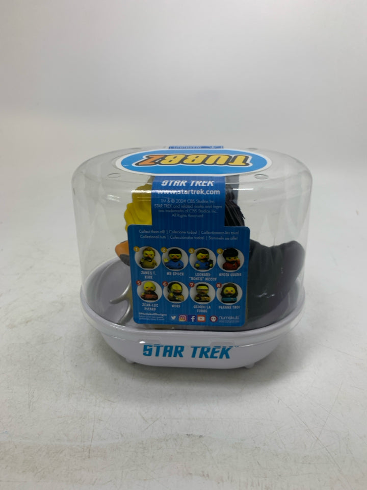 NIB TUBBZ STAR TREK WORF RUBBER DUCK.