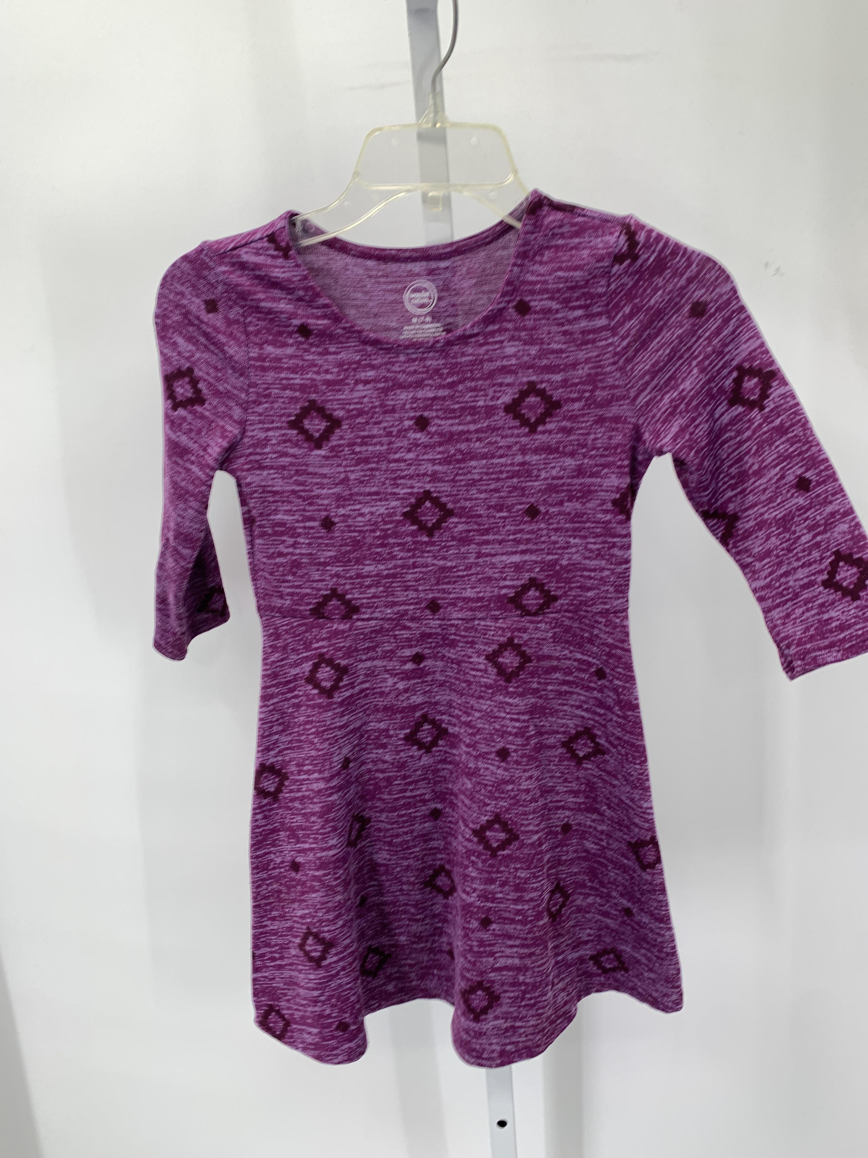 Wonder Nation Size 7-8 Girls Long Sleeve Dress