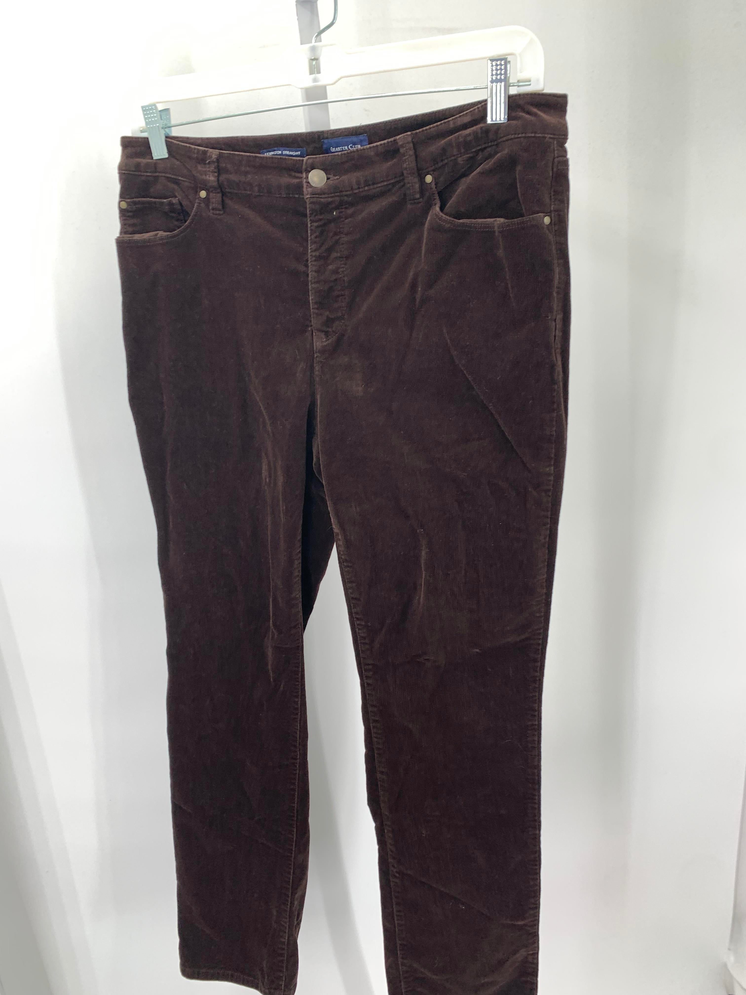 Charter Club Size 14 Misses Corduroy Pants