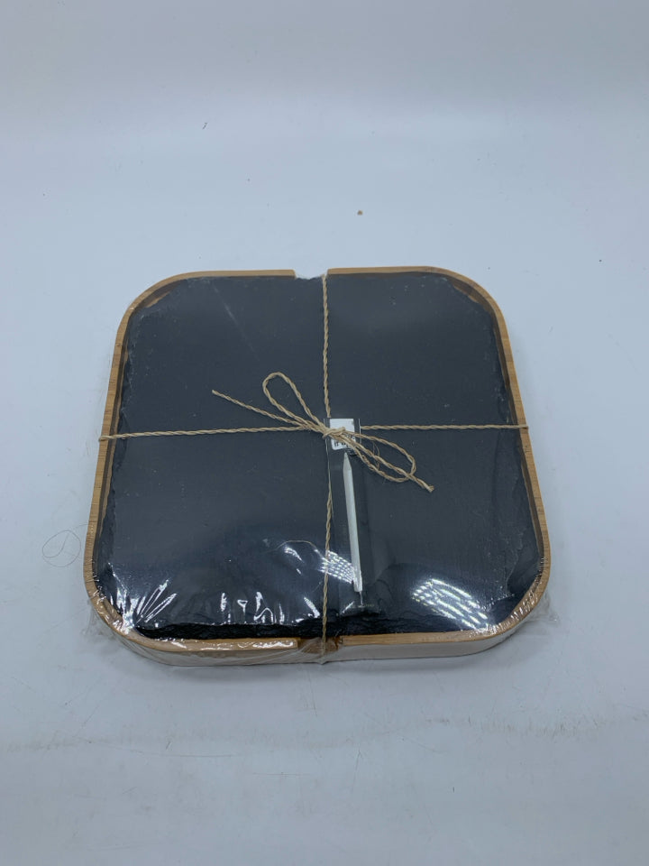 NEW SLATE/ CHALKBOARD SERVER SET.