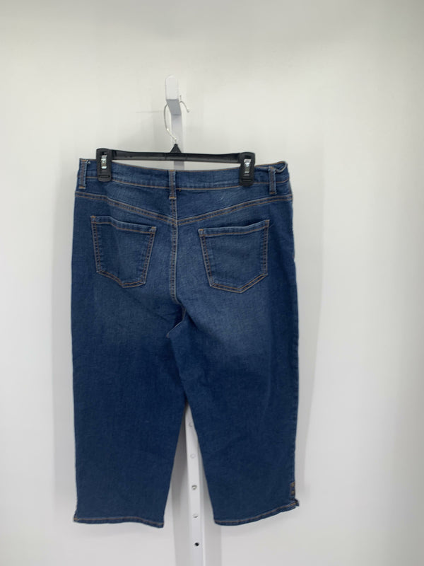 Gloria Vanderbilt Size 12 Misses Cropped Jeans