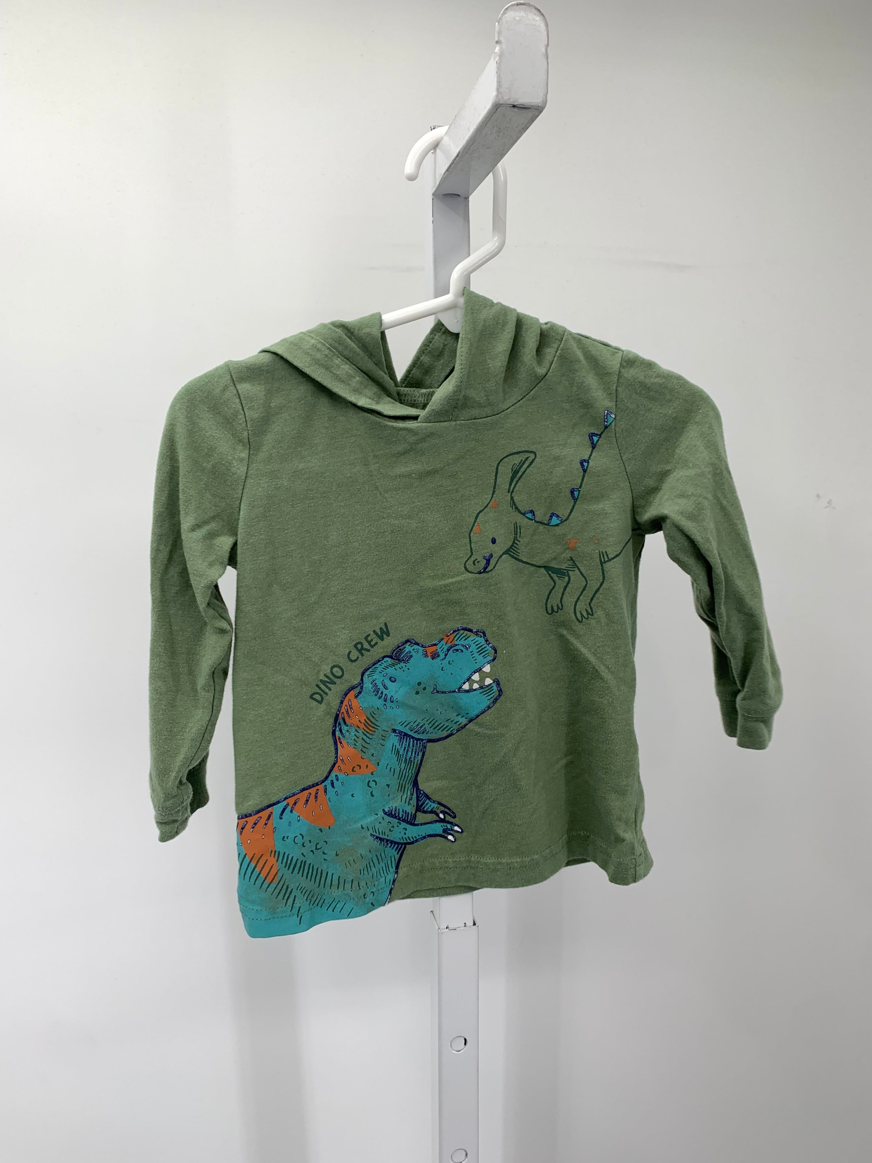 HOODED DINO CREW