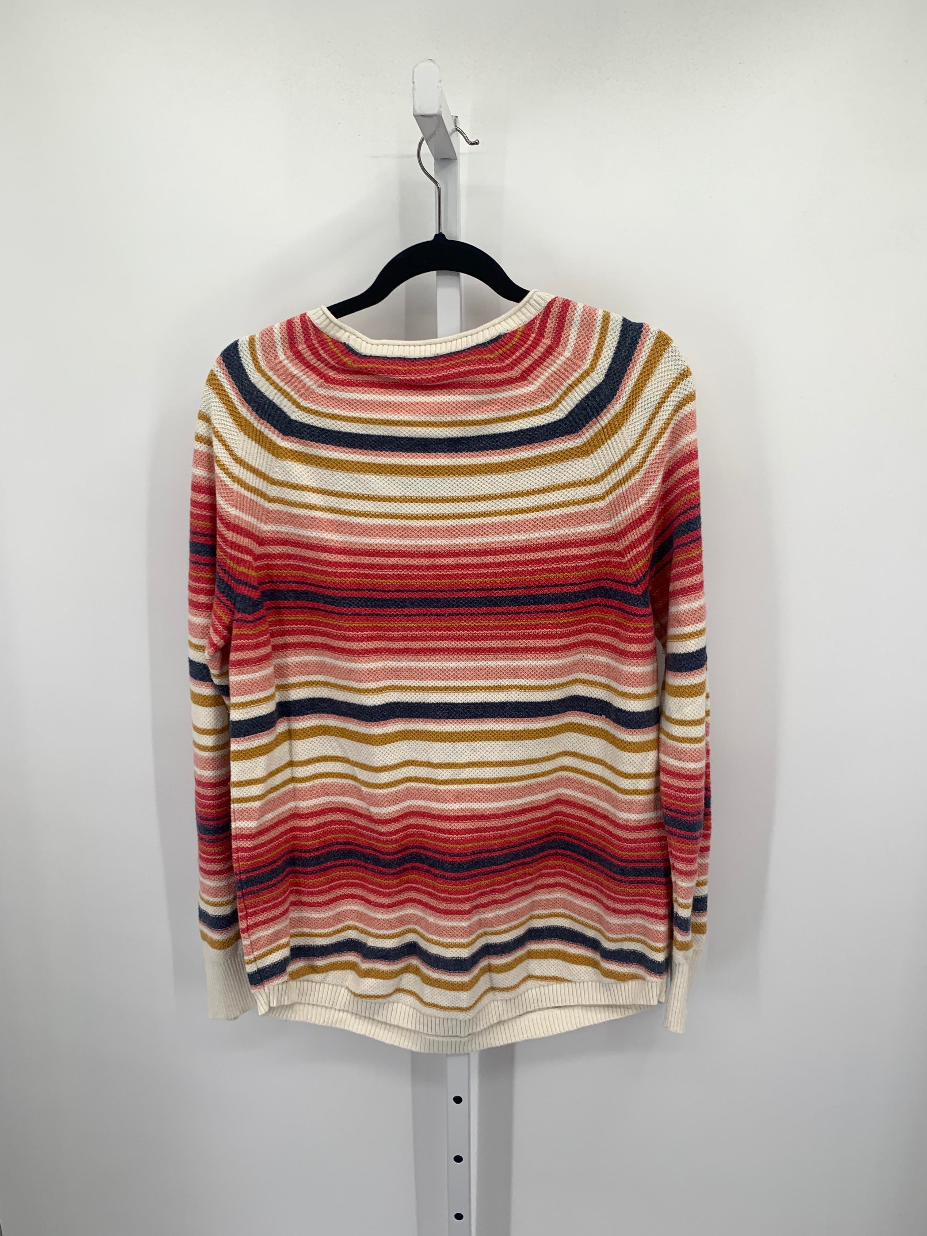 LL Bean Size Large Misses Long Slv Sweater