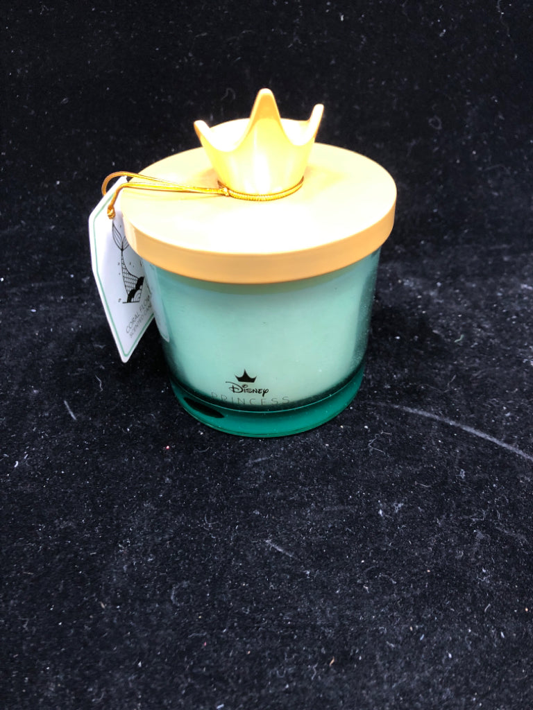 ARIEL DISNEY PRINCESS THEME CANDLE.