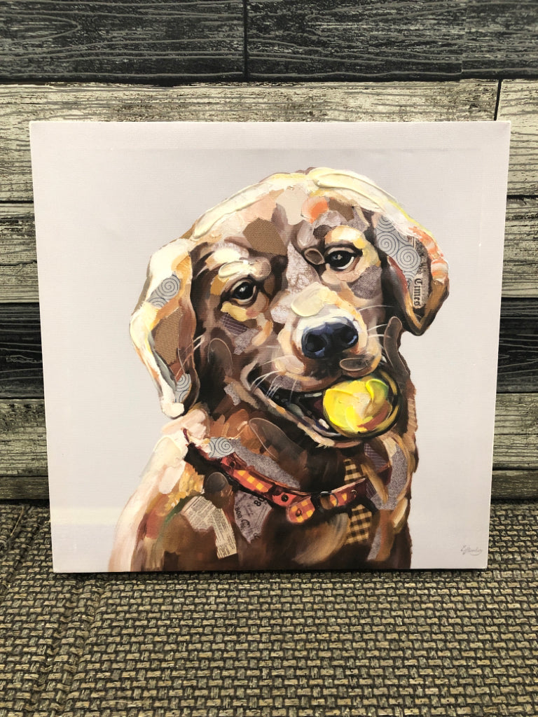 LAB DOG CANVAS.