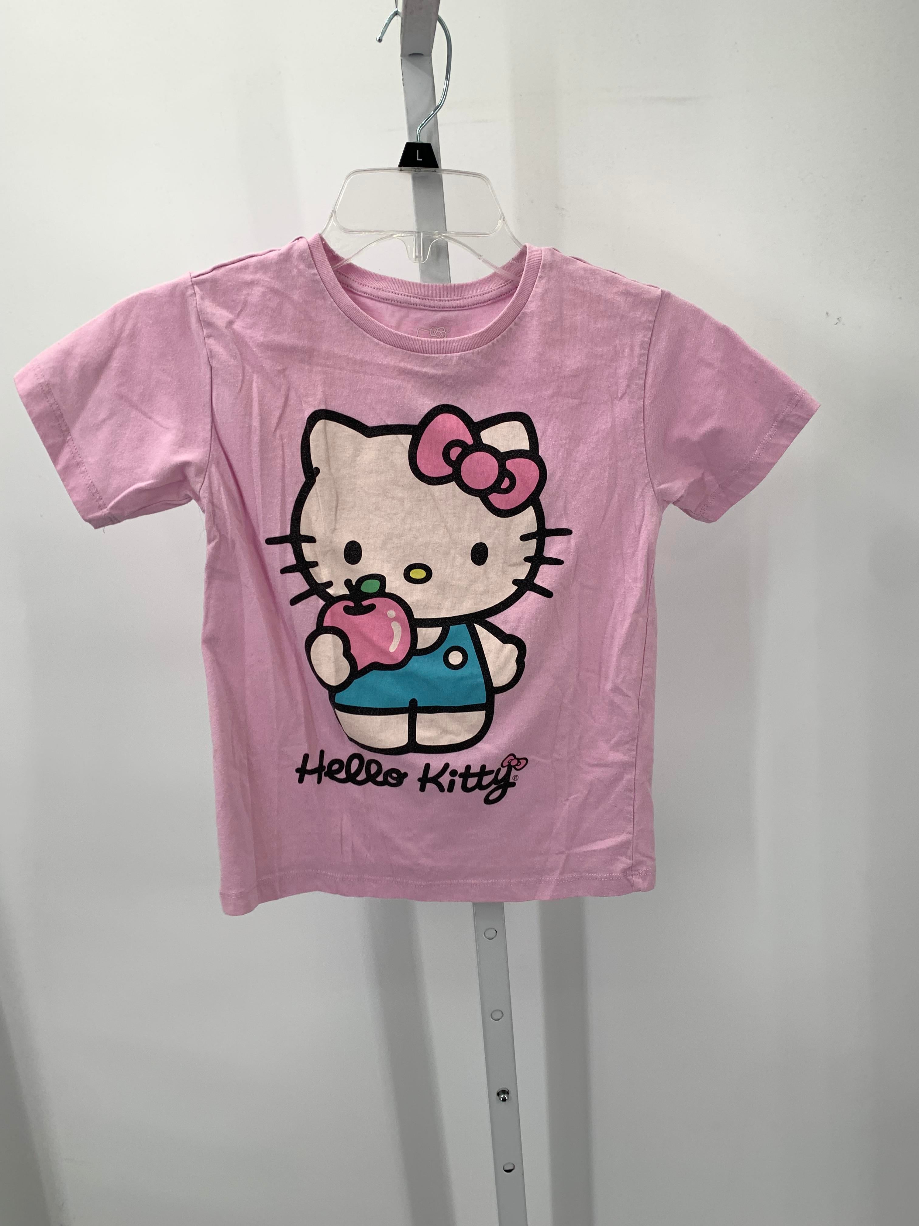 Hello Kitty Size 6/6X Girls Short Sleeve Shirt