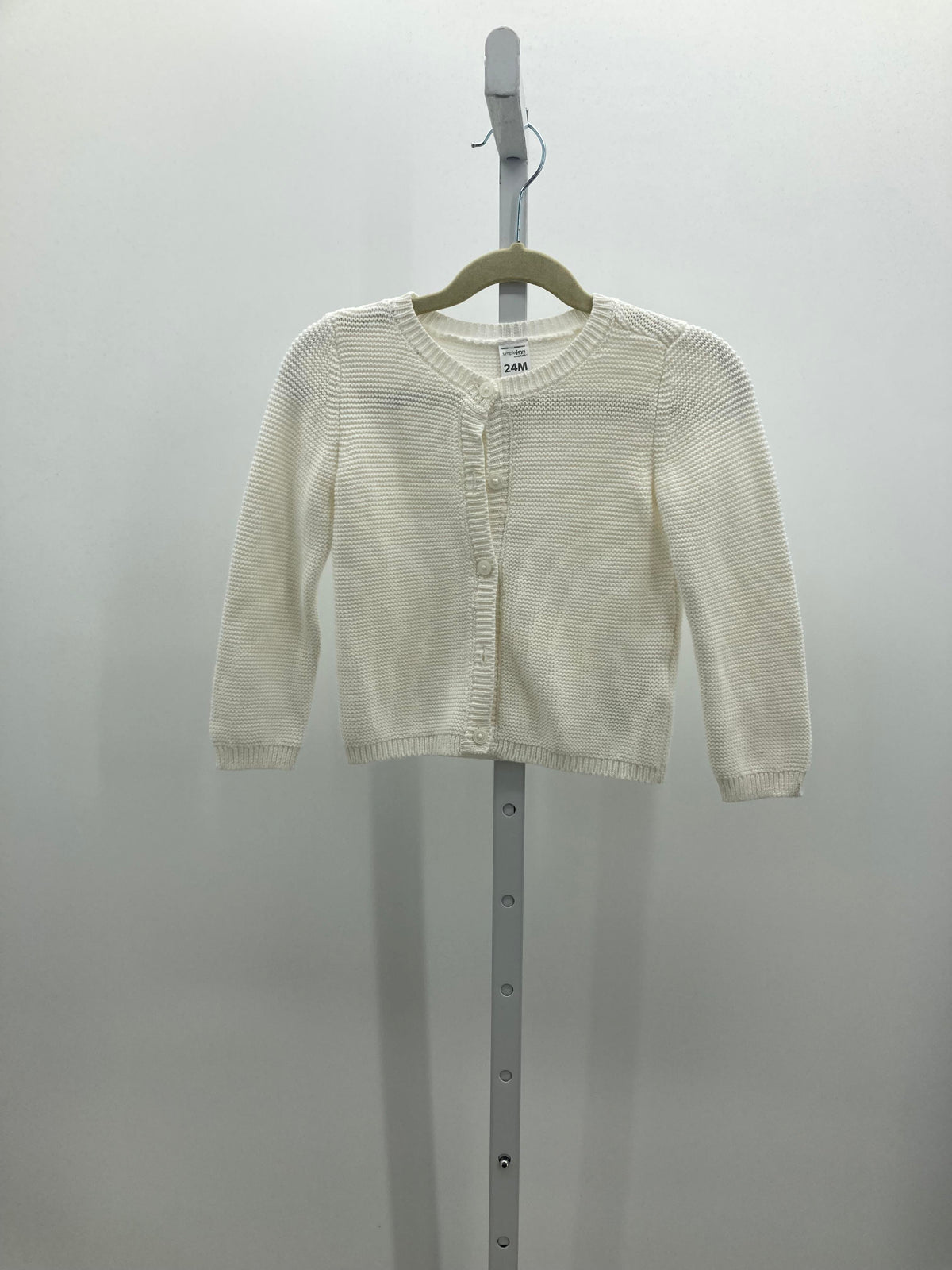 Simple Joys Size 24 Months Girls Long Sleeve Sweater