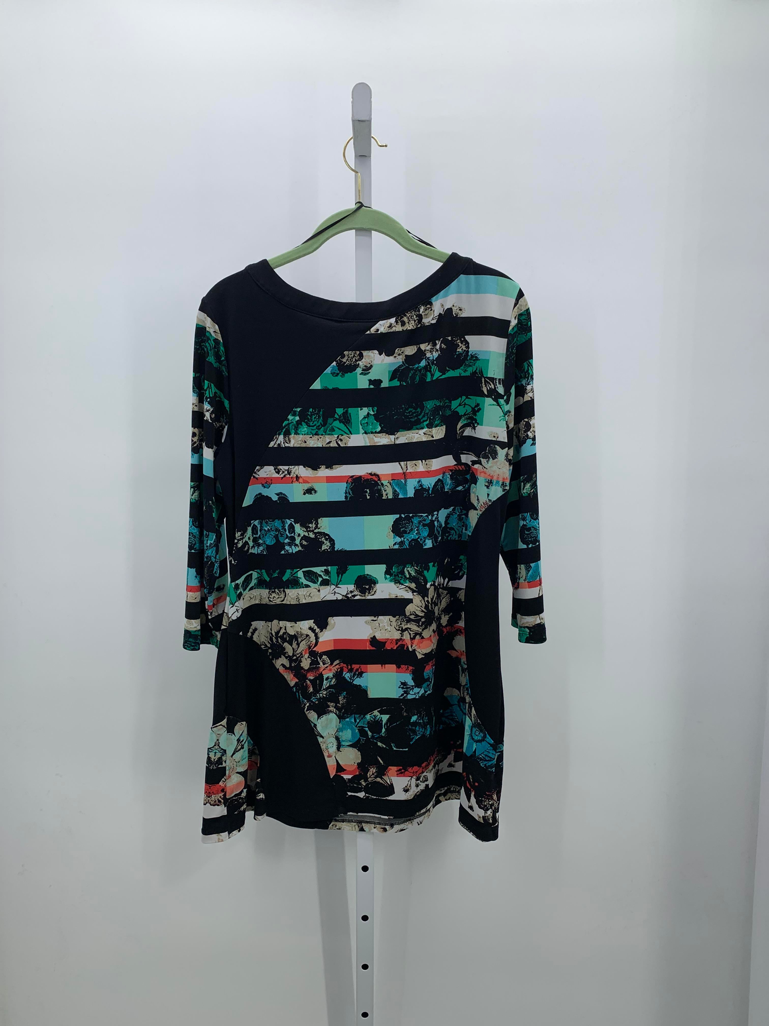 Style & Co. Size Large Petite Petite 3/4 Sleeve Shirt