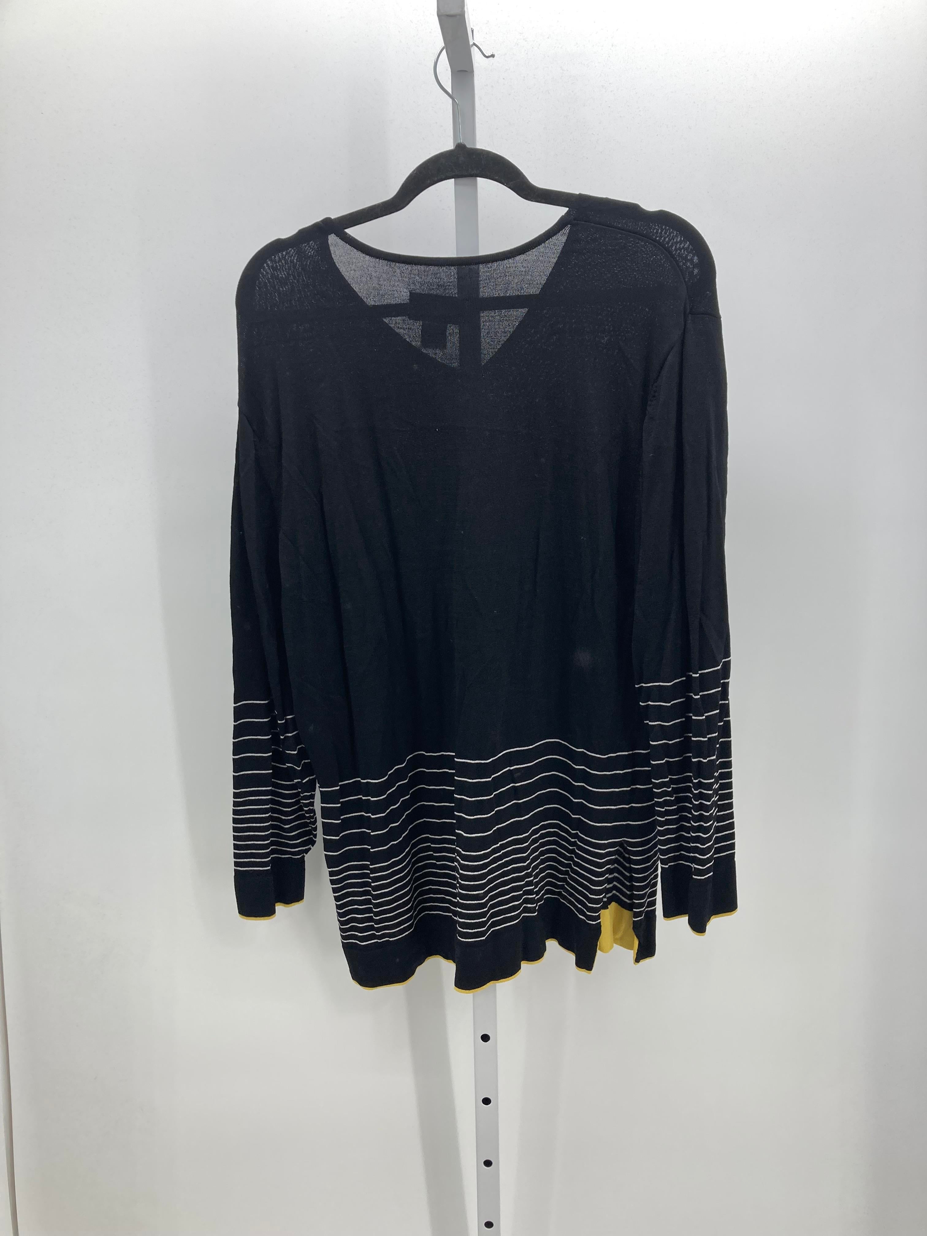 Chico's Size Large Misses Long Slv Sweater