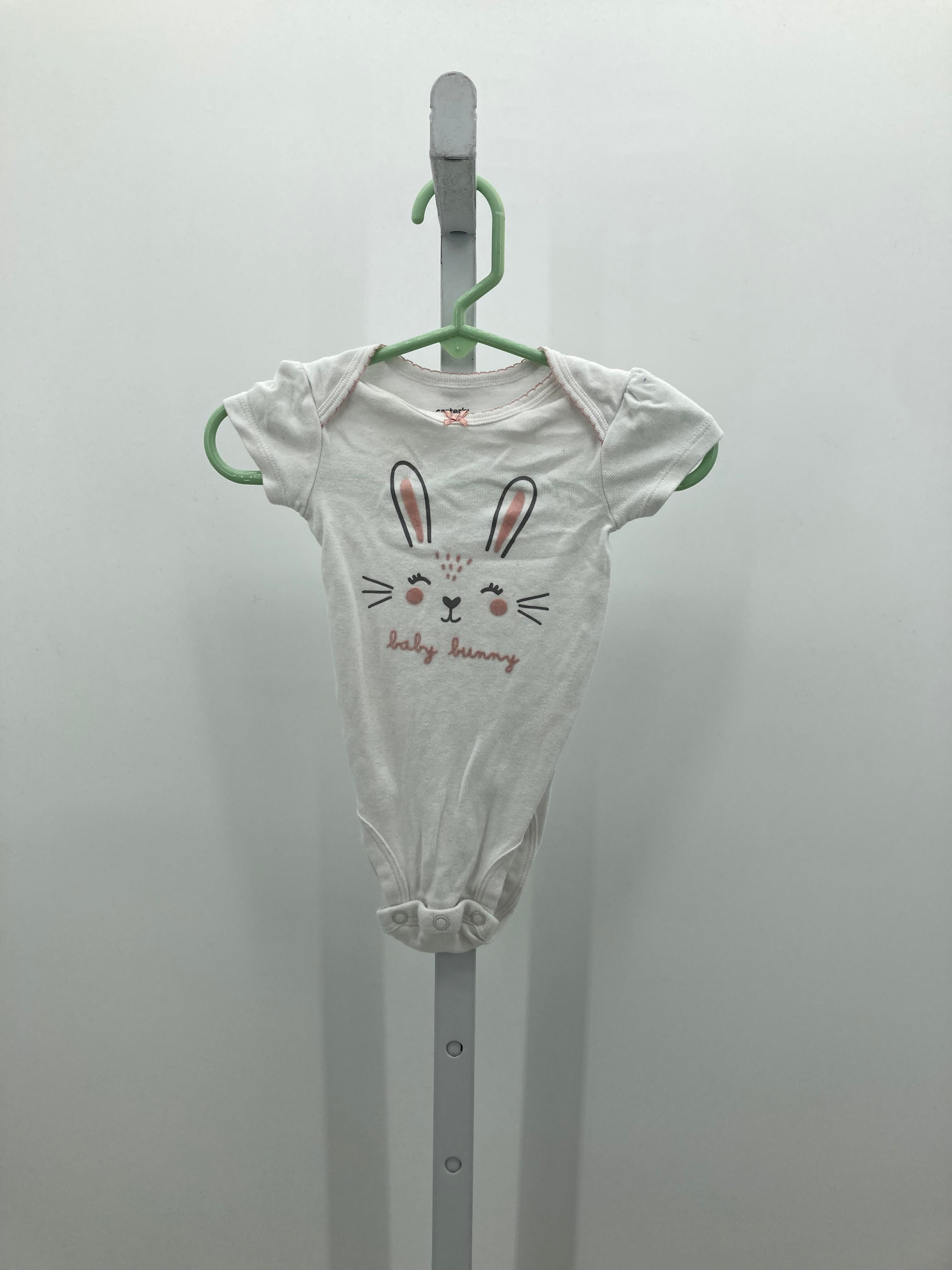 Carters Size 3 Months Girls Short Sleeve Shirt