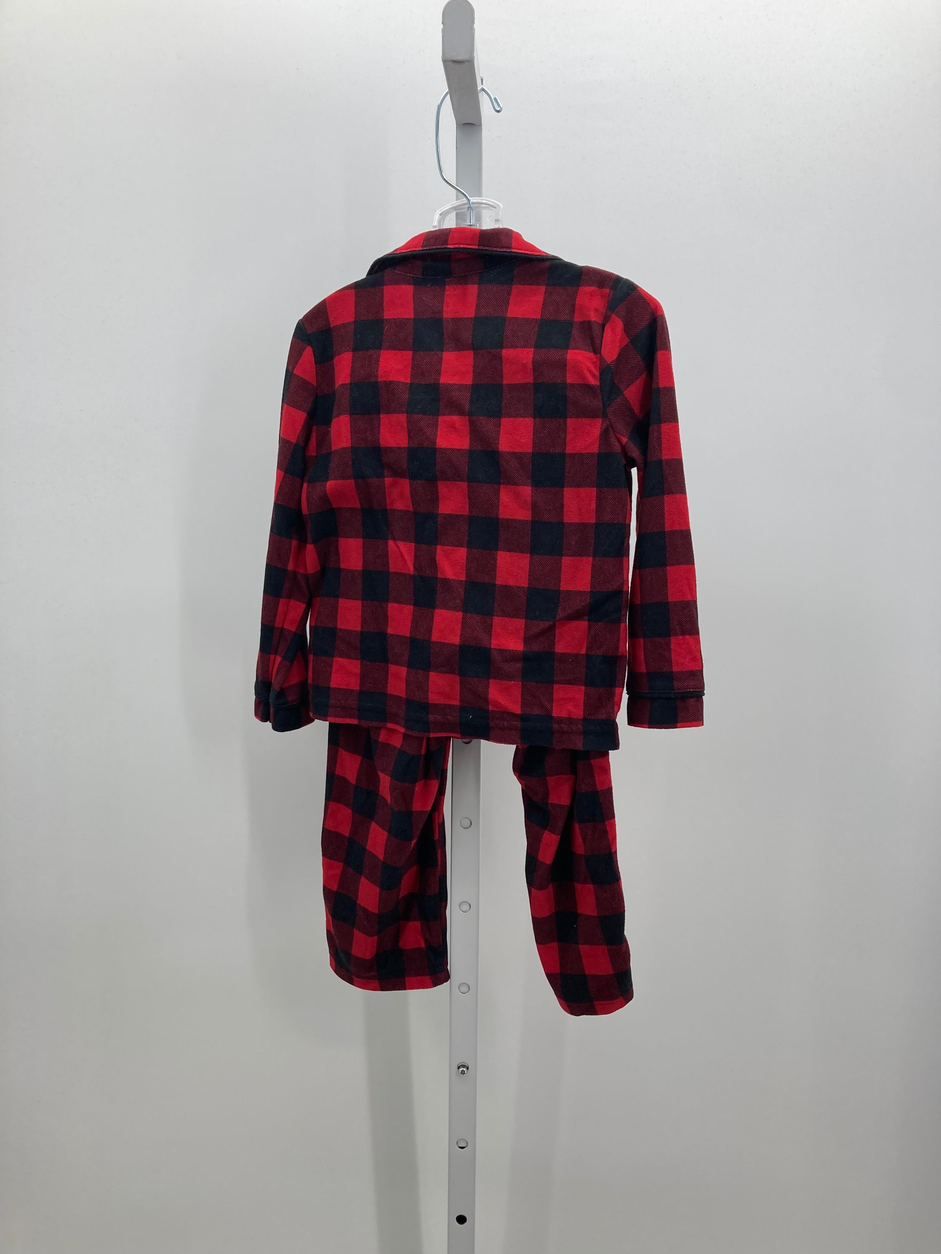 BLACK PLAID PJS