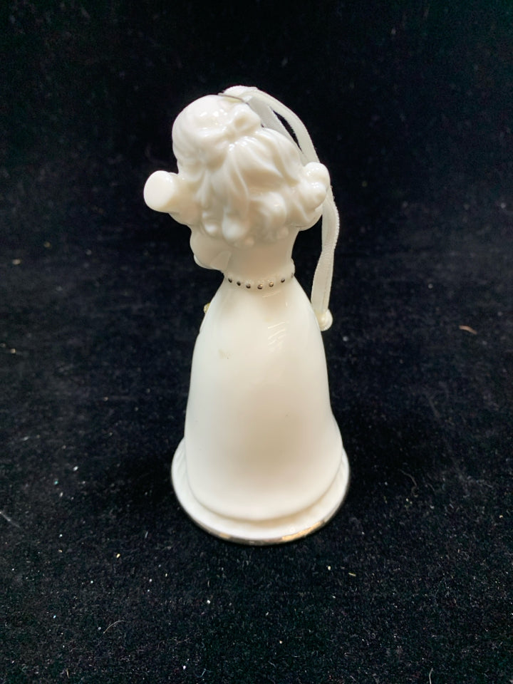CHRISTMAS EVE ANGEL ORNAMENT.