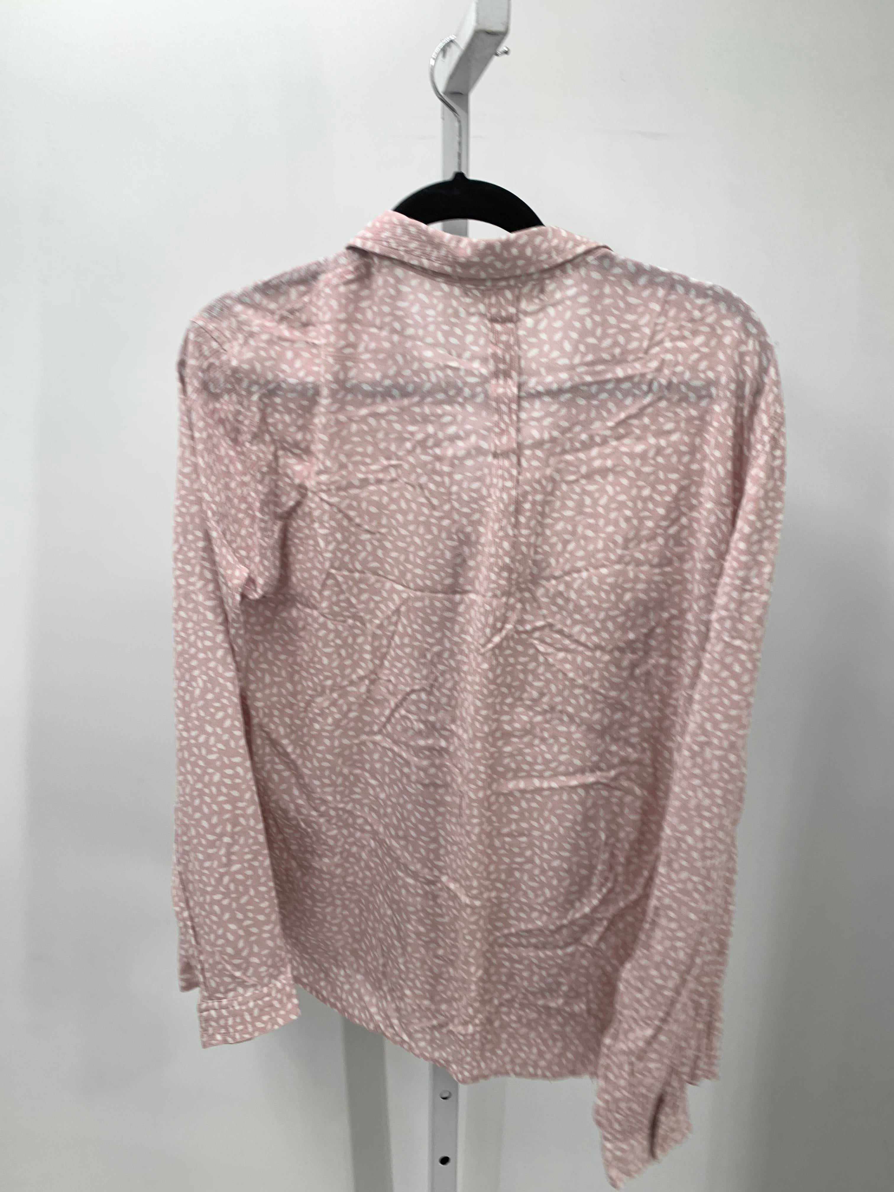 Hippie Rose Size Large Juniors Long Sleeve Shirt