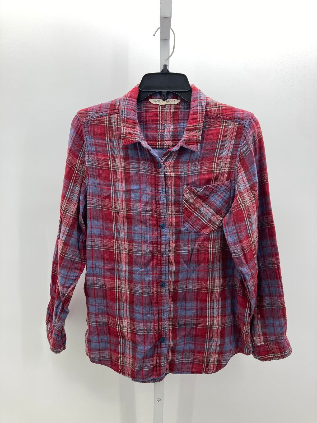 Vanilla Star Size Large Juniors Long Sleeve Shirt