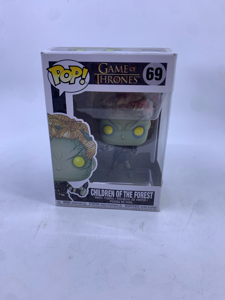 NIB GAME OF THRONES FUNKO "CHILDREN OF THE FOREST" #69