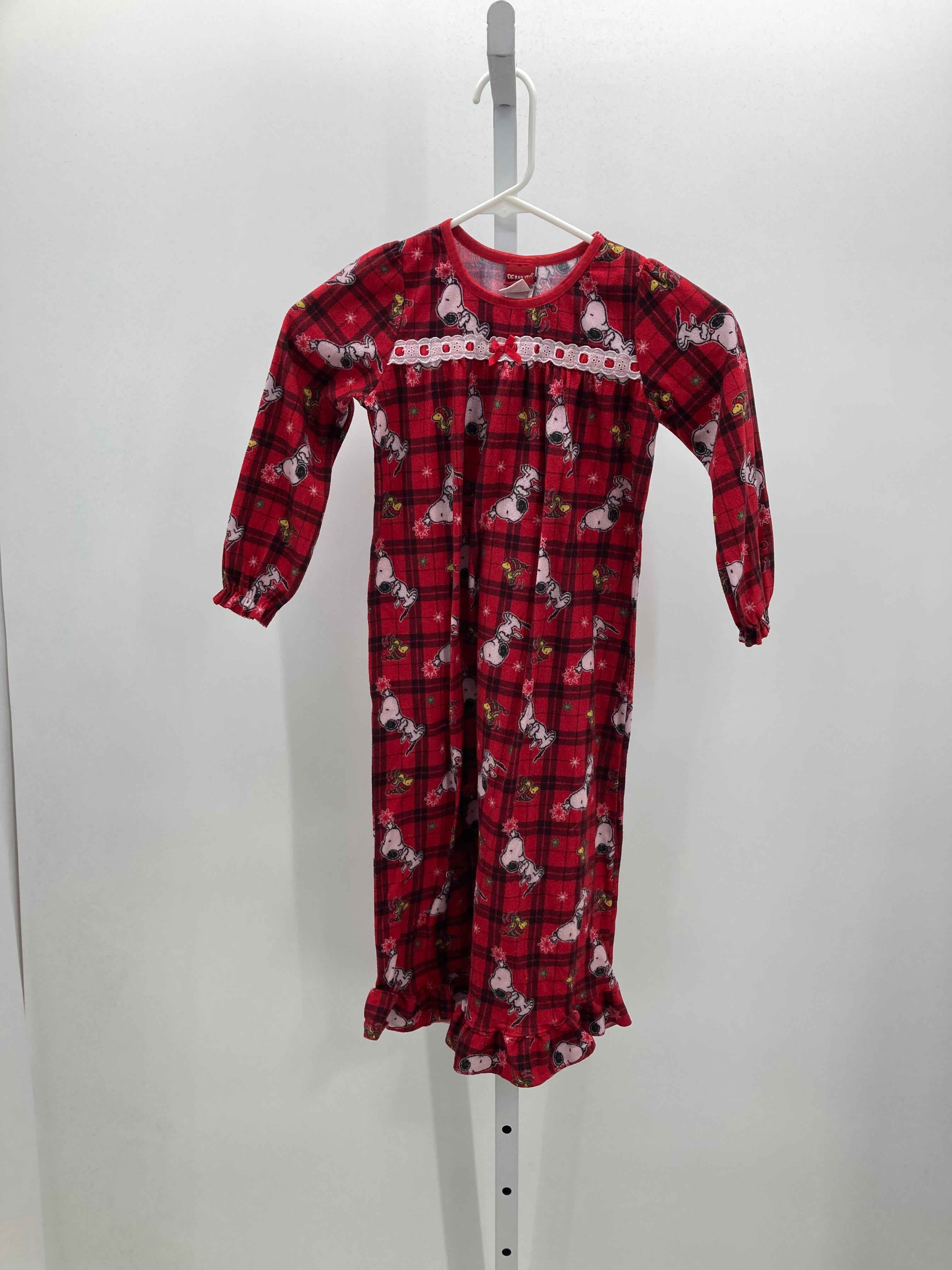 Peanuts Size 6-7 Girls Nightgown