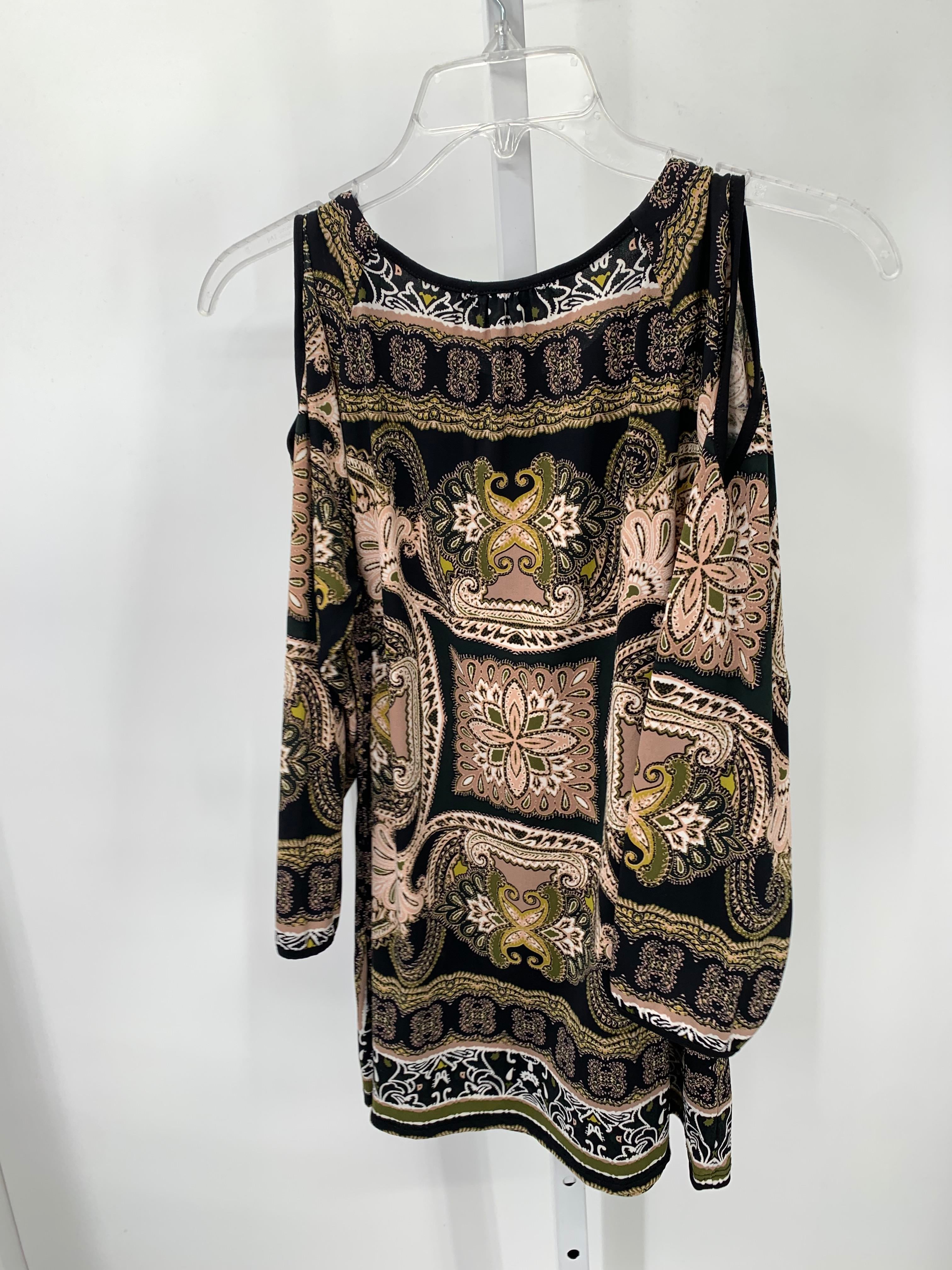 db Size Large Petite Petite 3/4 Sleeve Shirt