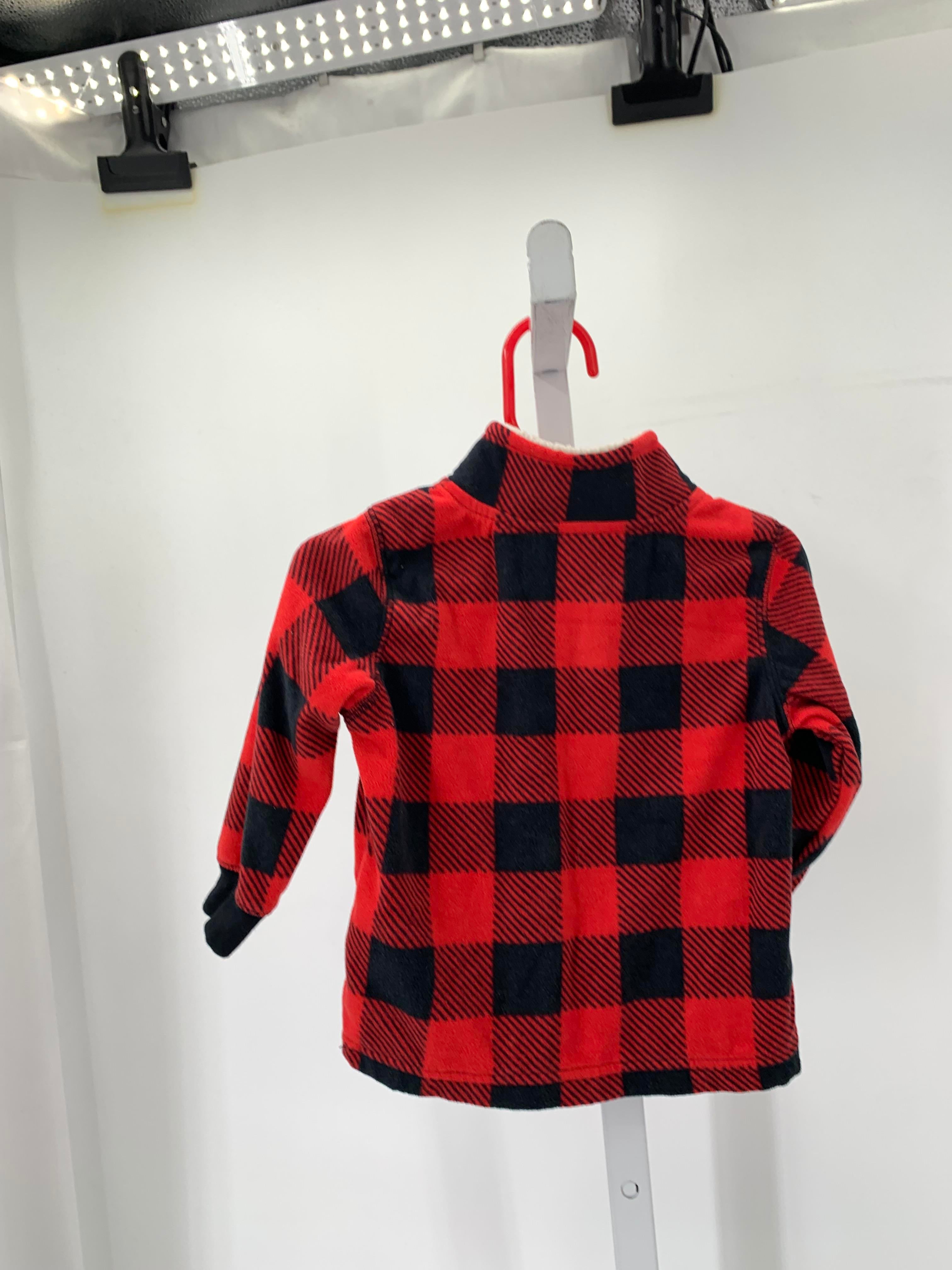 BLACK PLAID FLEECE