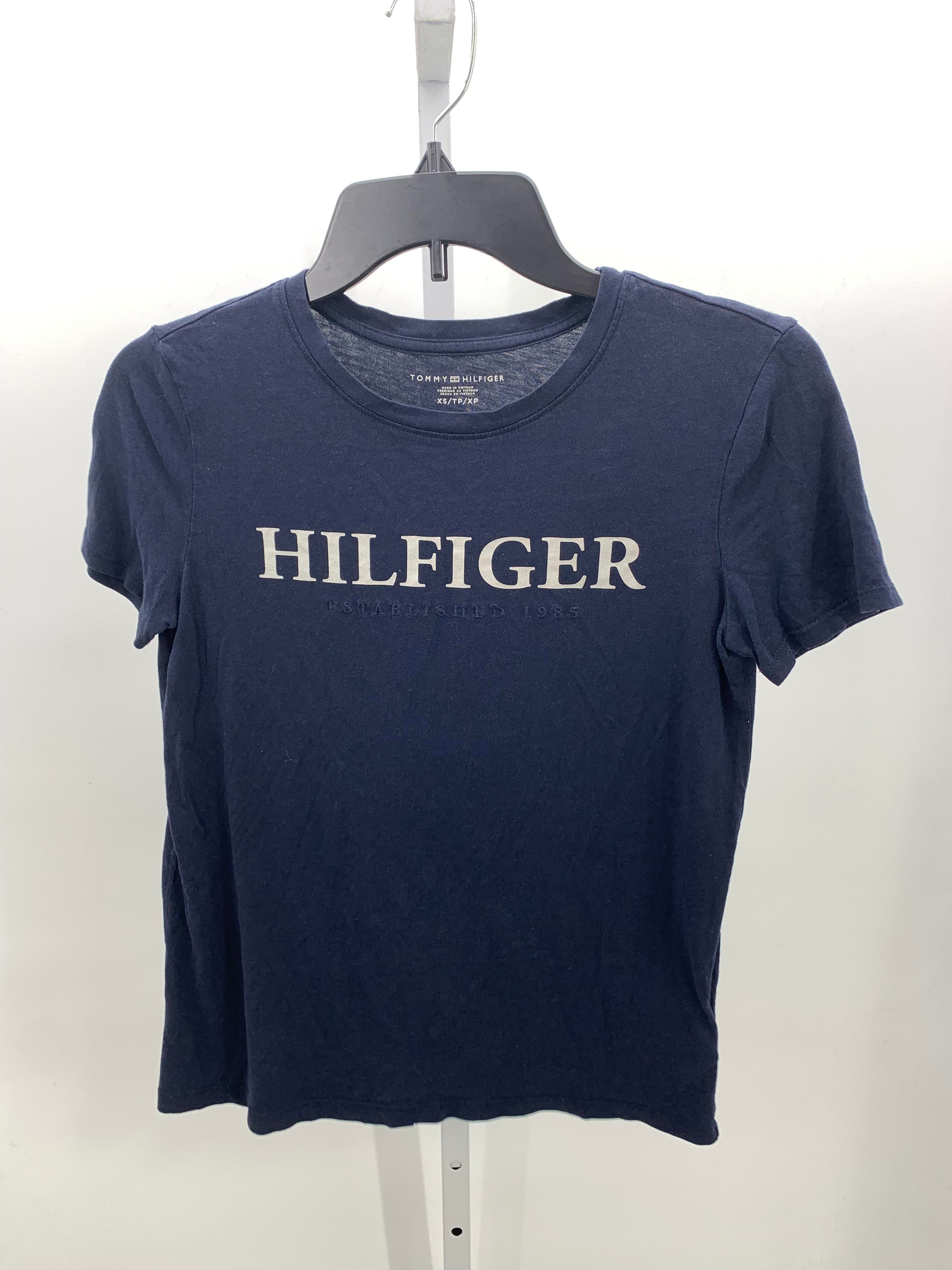 Tommy Hilfiger Size X Small Misses Short Sleeve Shirt