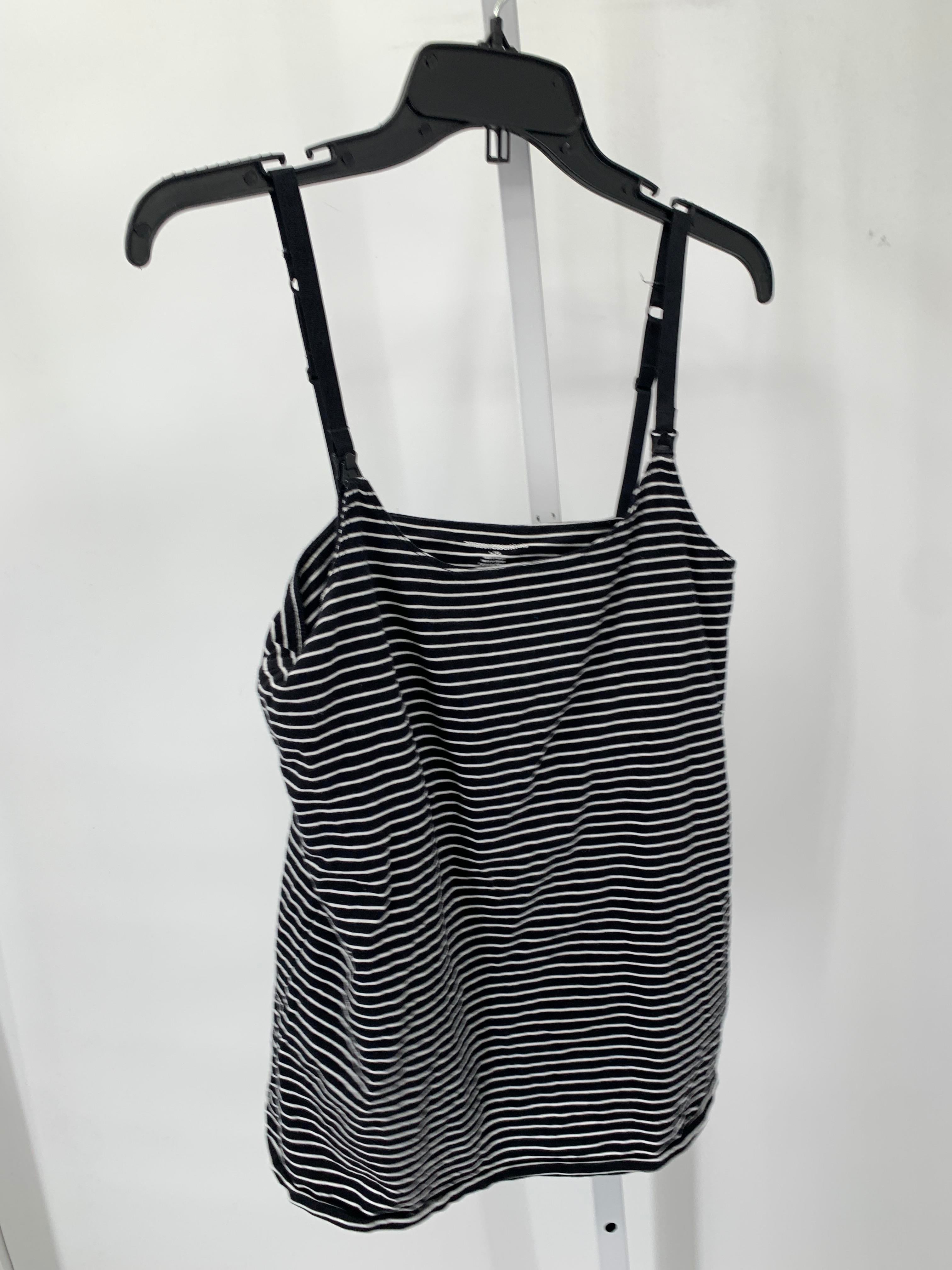 Amazon Essentials Blk/Wht Size Large Misses Camisole