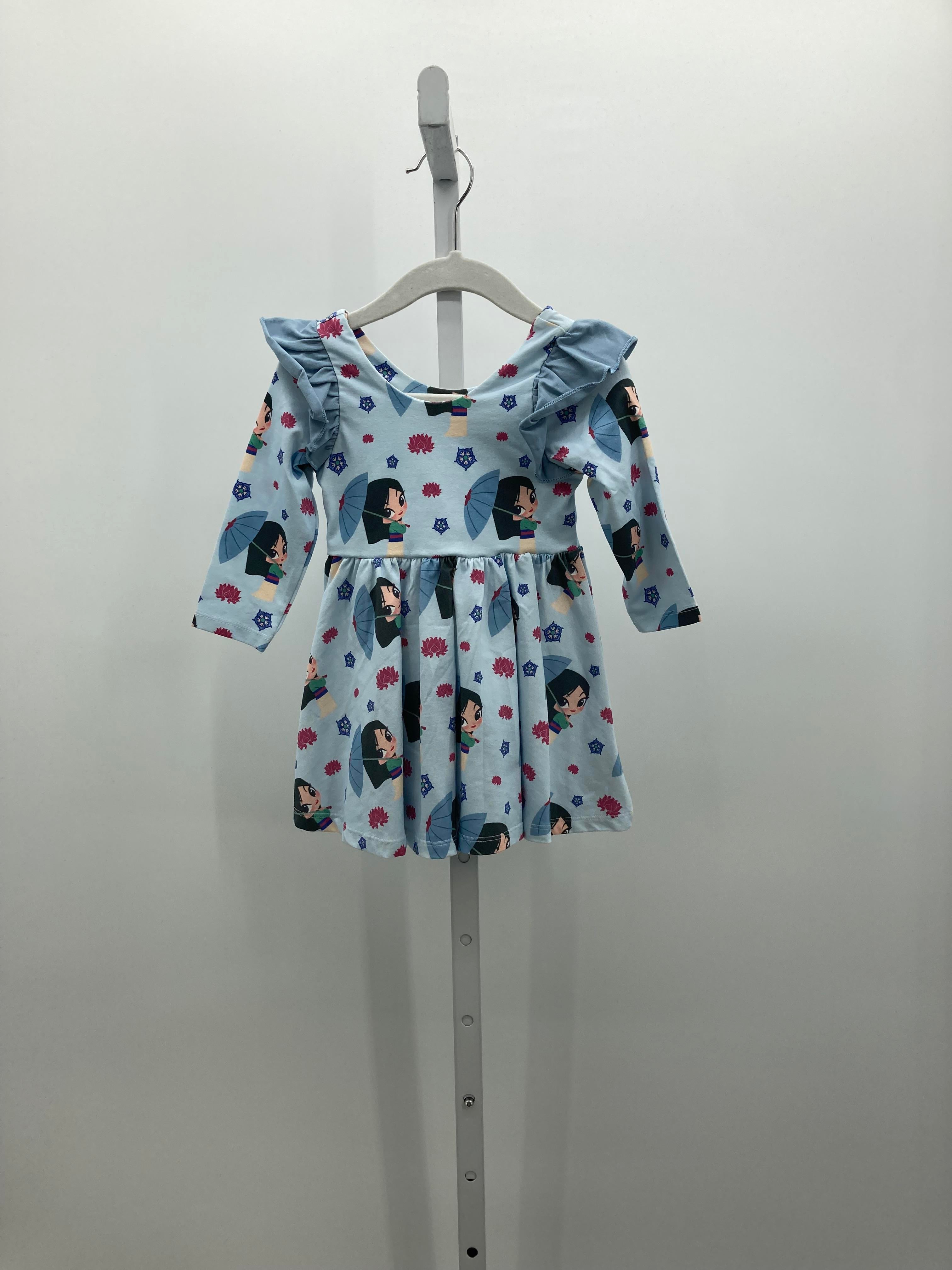 Disney Size 6-12 mon Girls Long Sleeve Dress