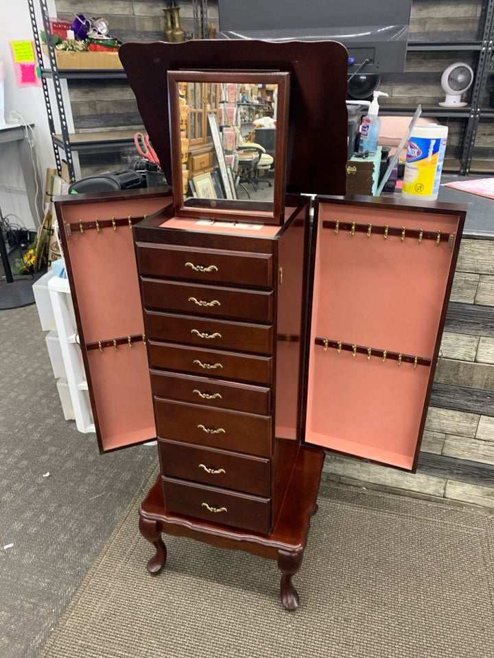 OLDE ENGLISH JEWELRY ARMOIRE - JBJ CREATIONS.