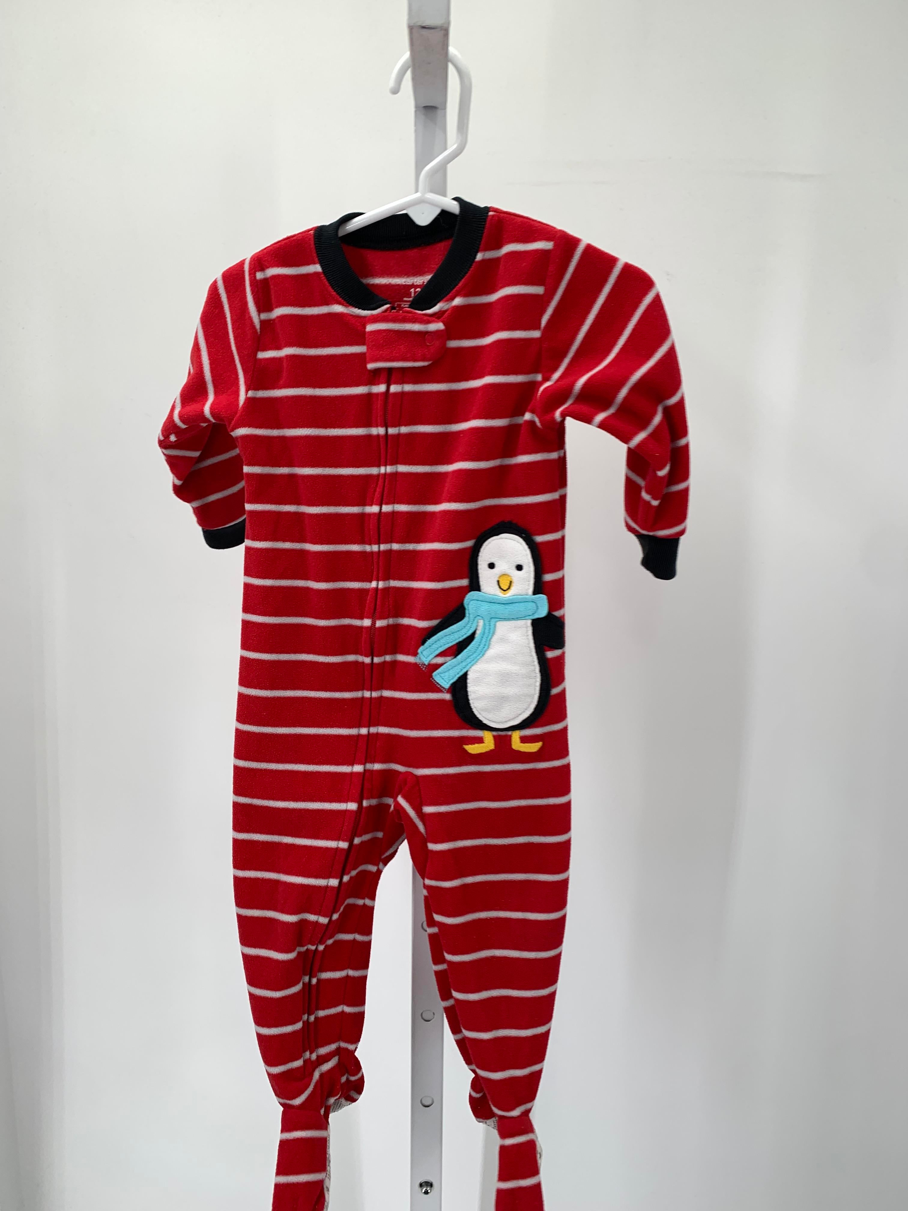 STRIPES PENGUIN FLEECE