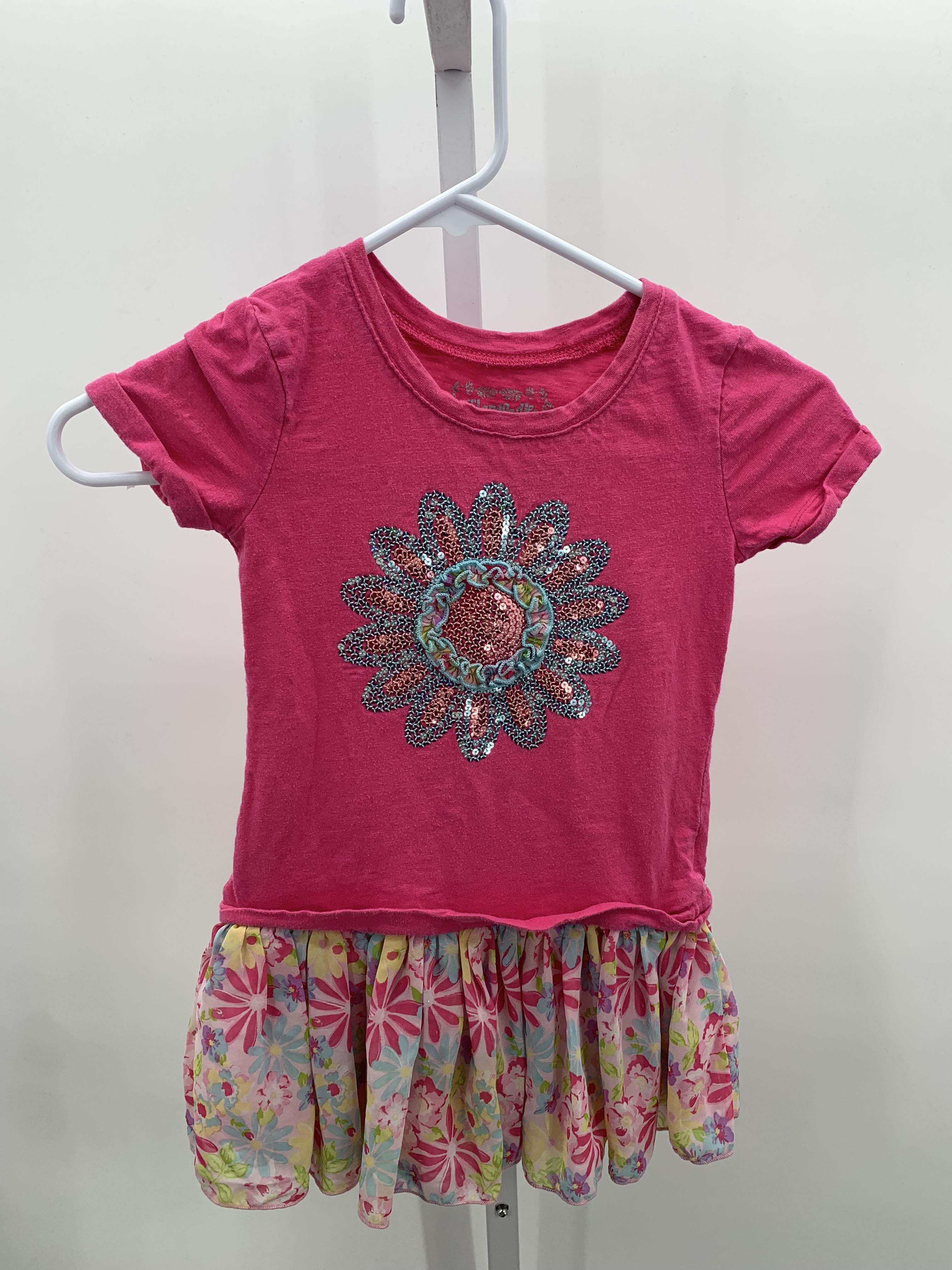 Flapdoodles Size 6 Girls Short Sleeve Dress