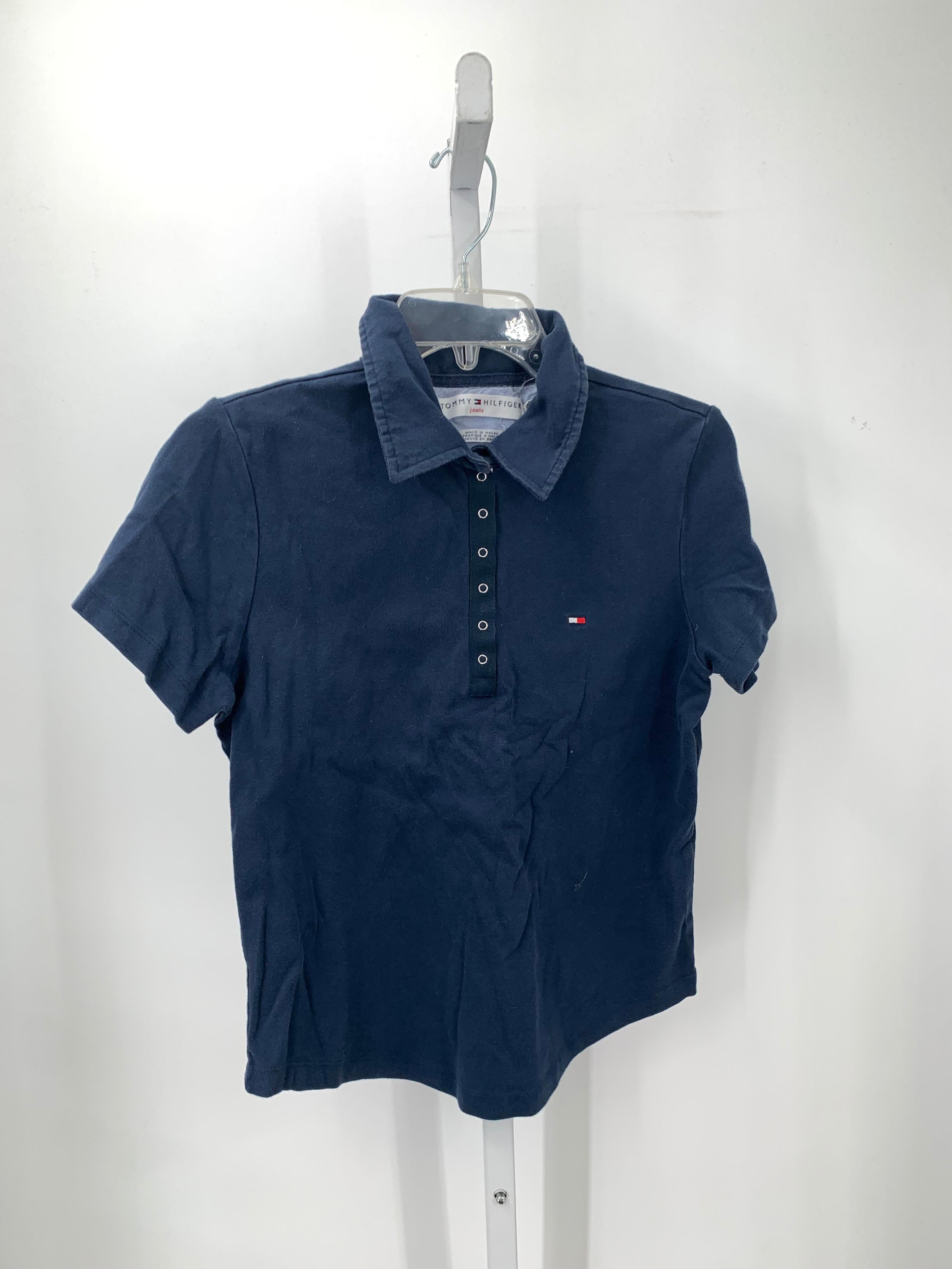 Tommy Hilfiger Size 14-16 Girls Short Sleeve Shirt