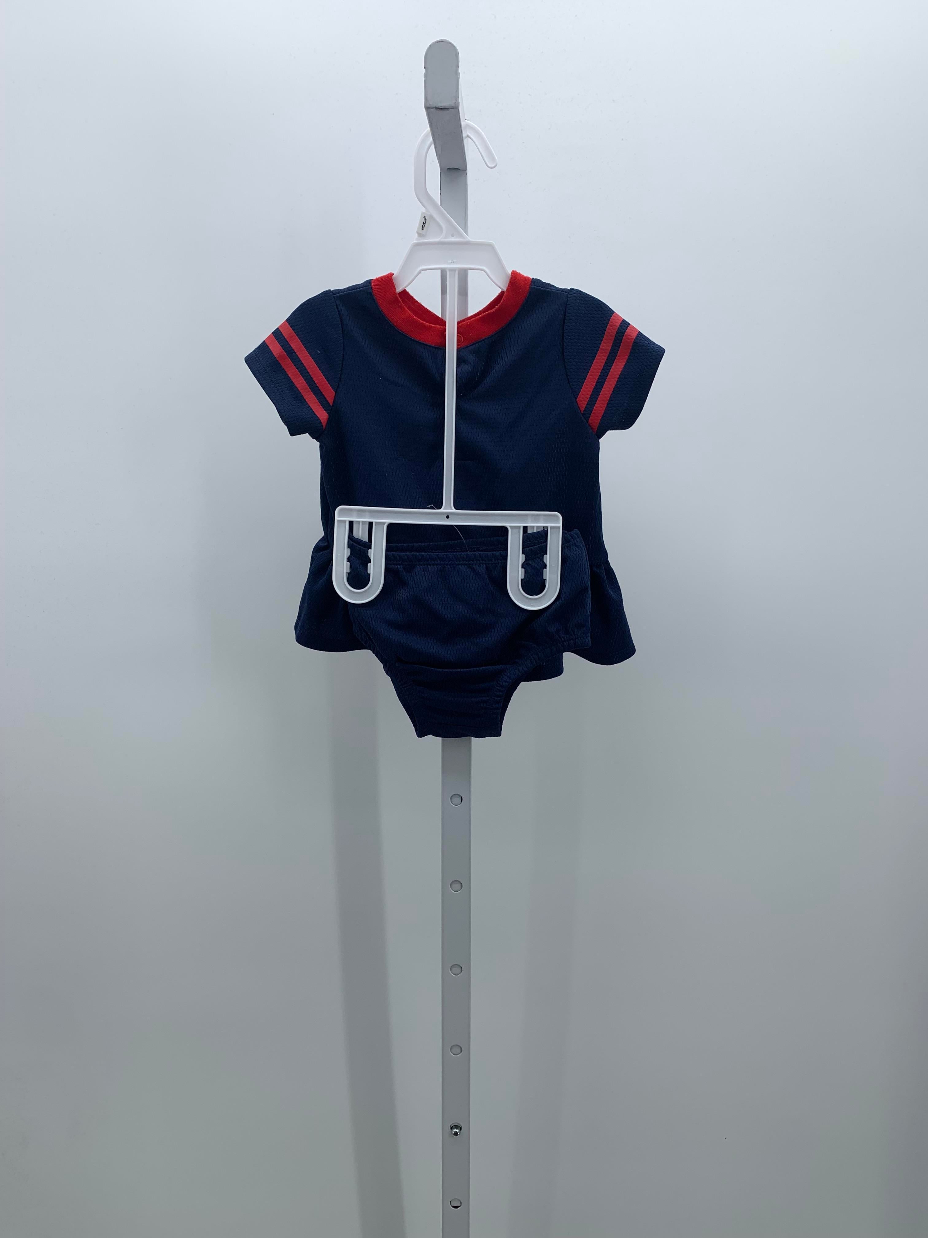 Team Apparel Size 0-3 months Girls Short Sleeve Dress