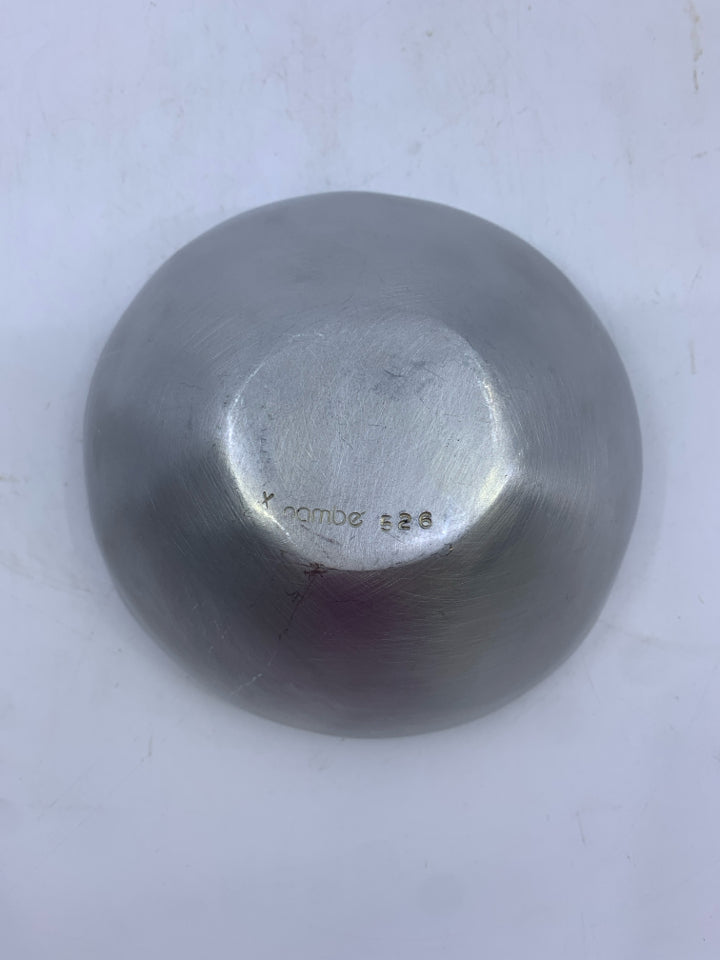 SMALL METAL ABSTRACT BOWL- NAMBE 526.