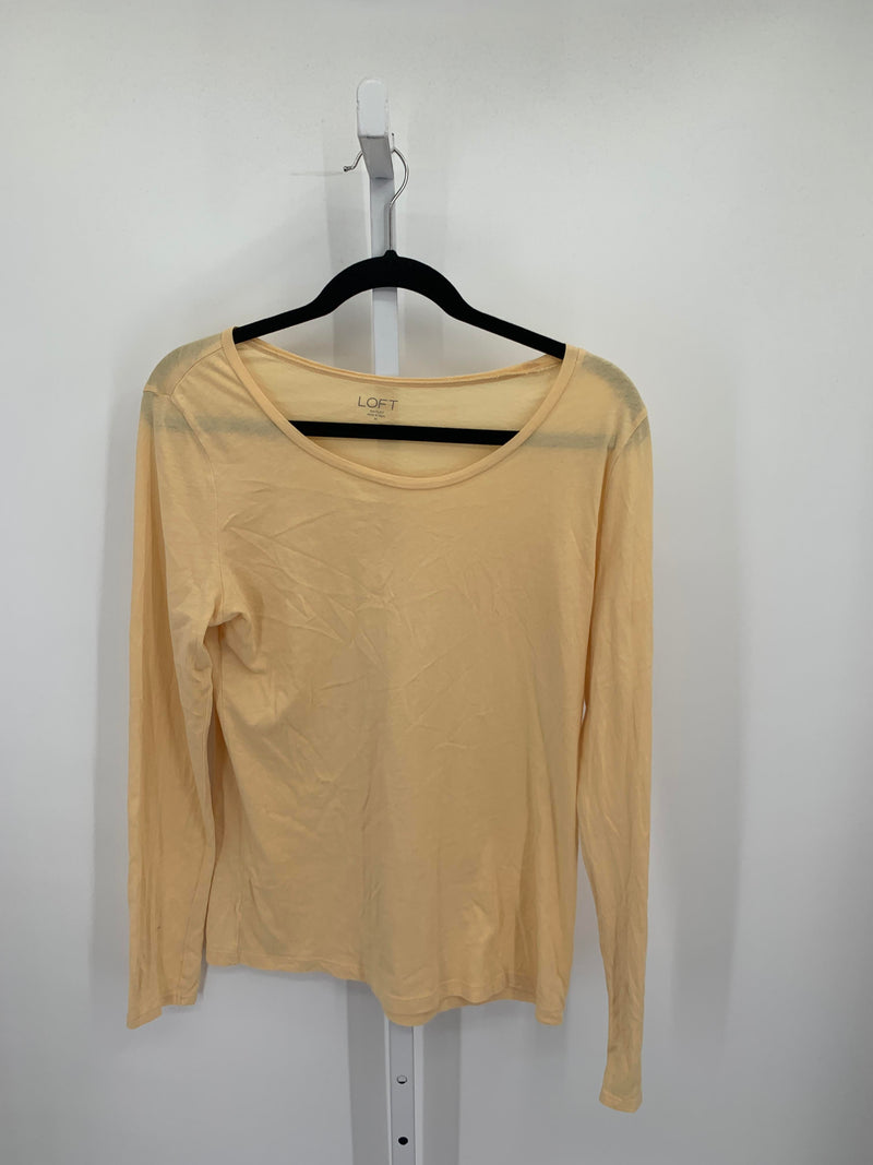 Loft Size Medium Misses Long Sleeve Shirt