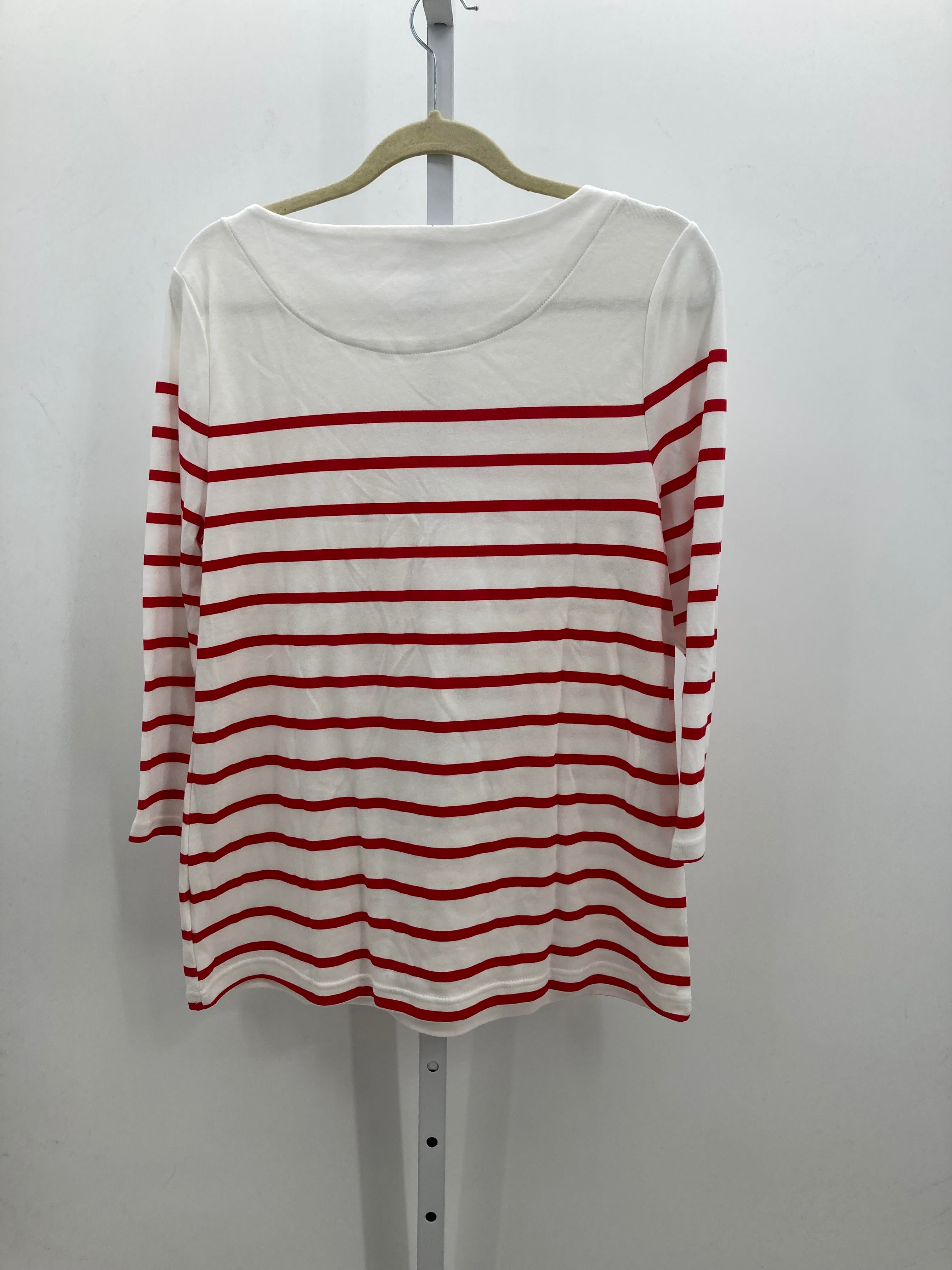 Croft & Barrow Size Large Misses Long Sleeve Shirt