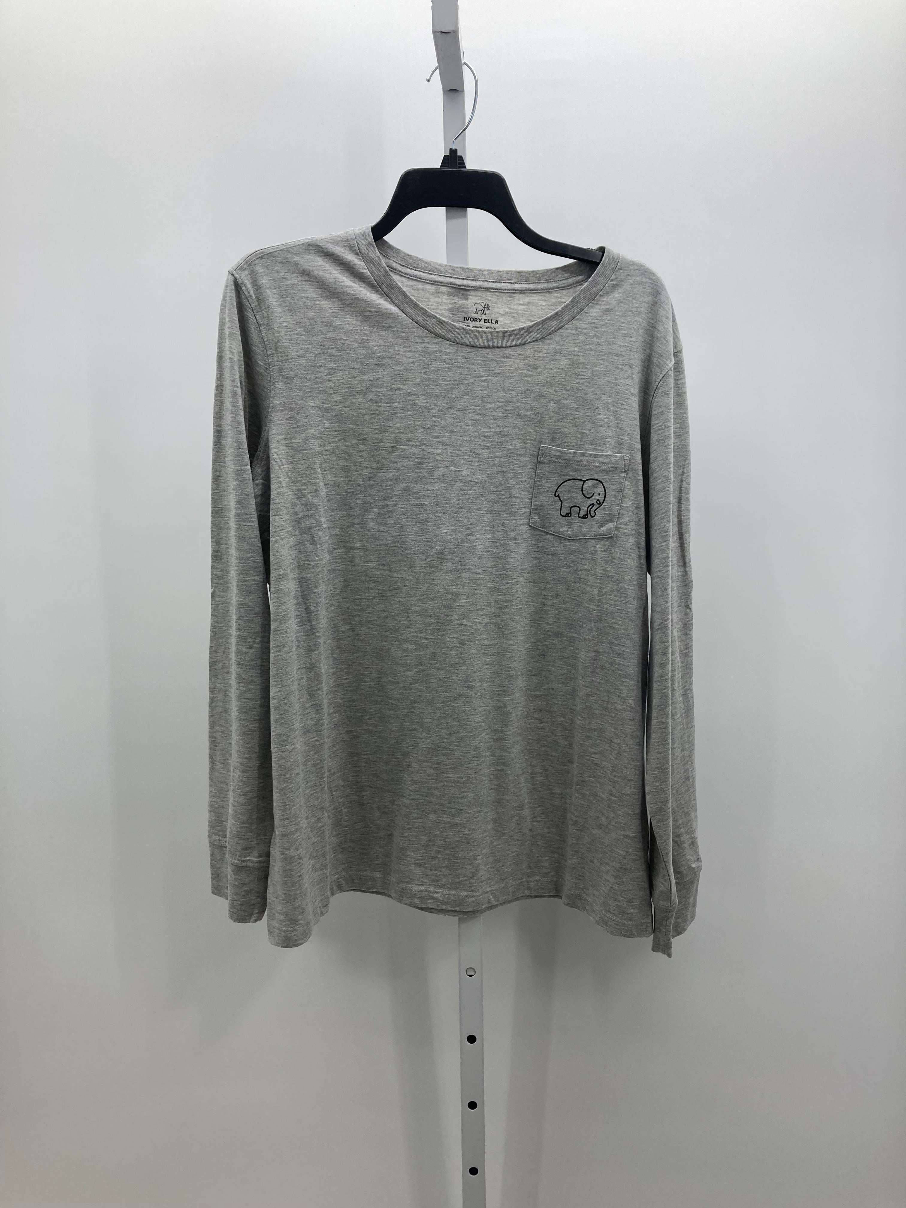 Ivory Ella Size Extra Large Juniors Long Sleeve Shirt