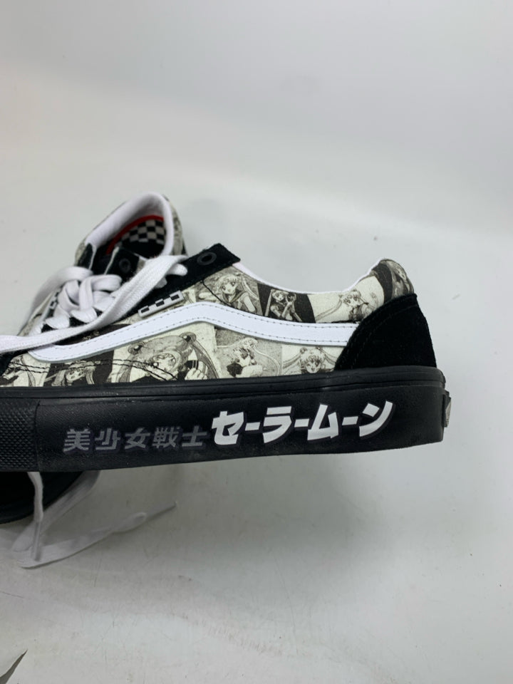 Vans Pop Cush Sailor Moon Shoes (Men-7.5, Wom-9)- Pre-Owned