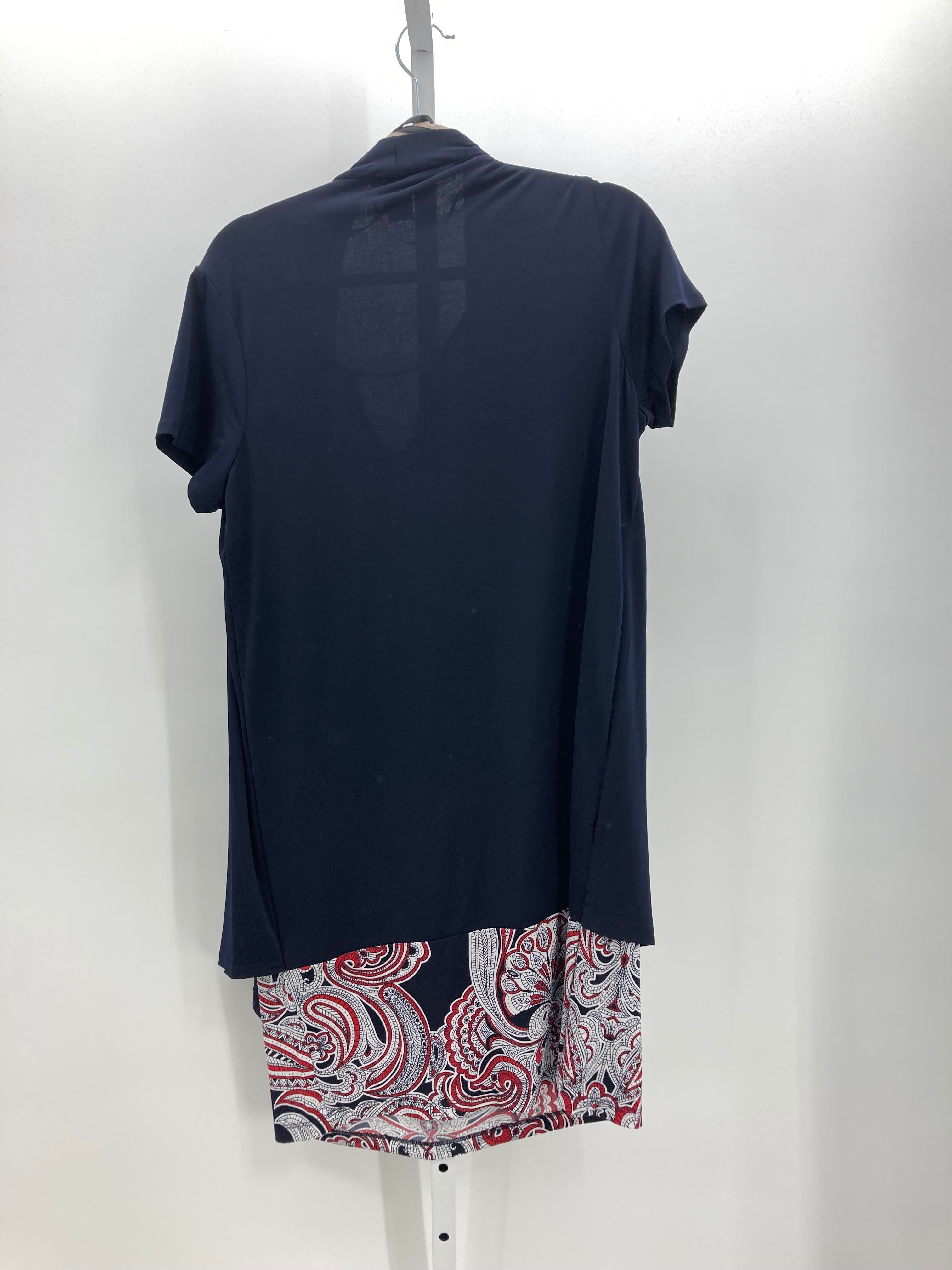 Size 14 W Womens Short Sleeve Dress