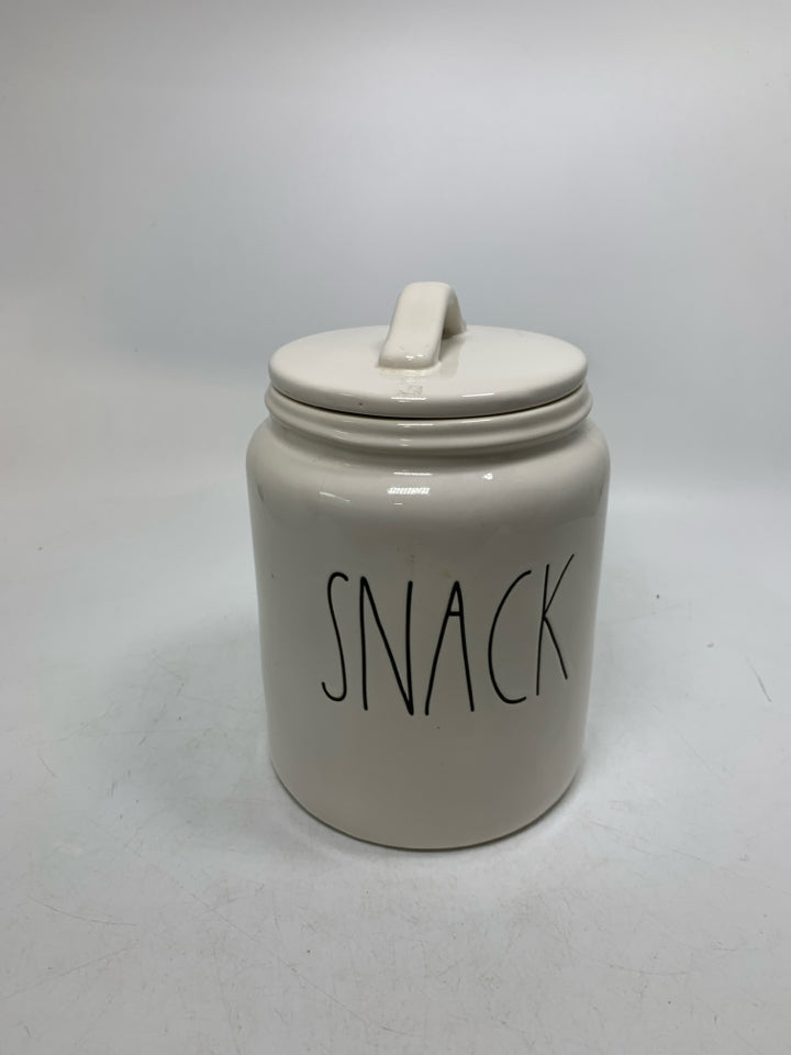 CERAMIC SNACK CANISTER.