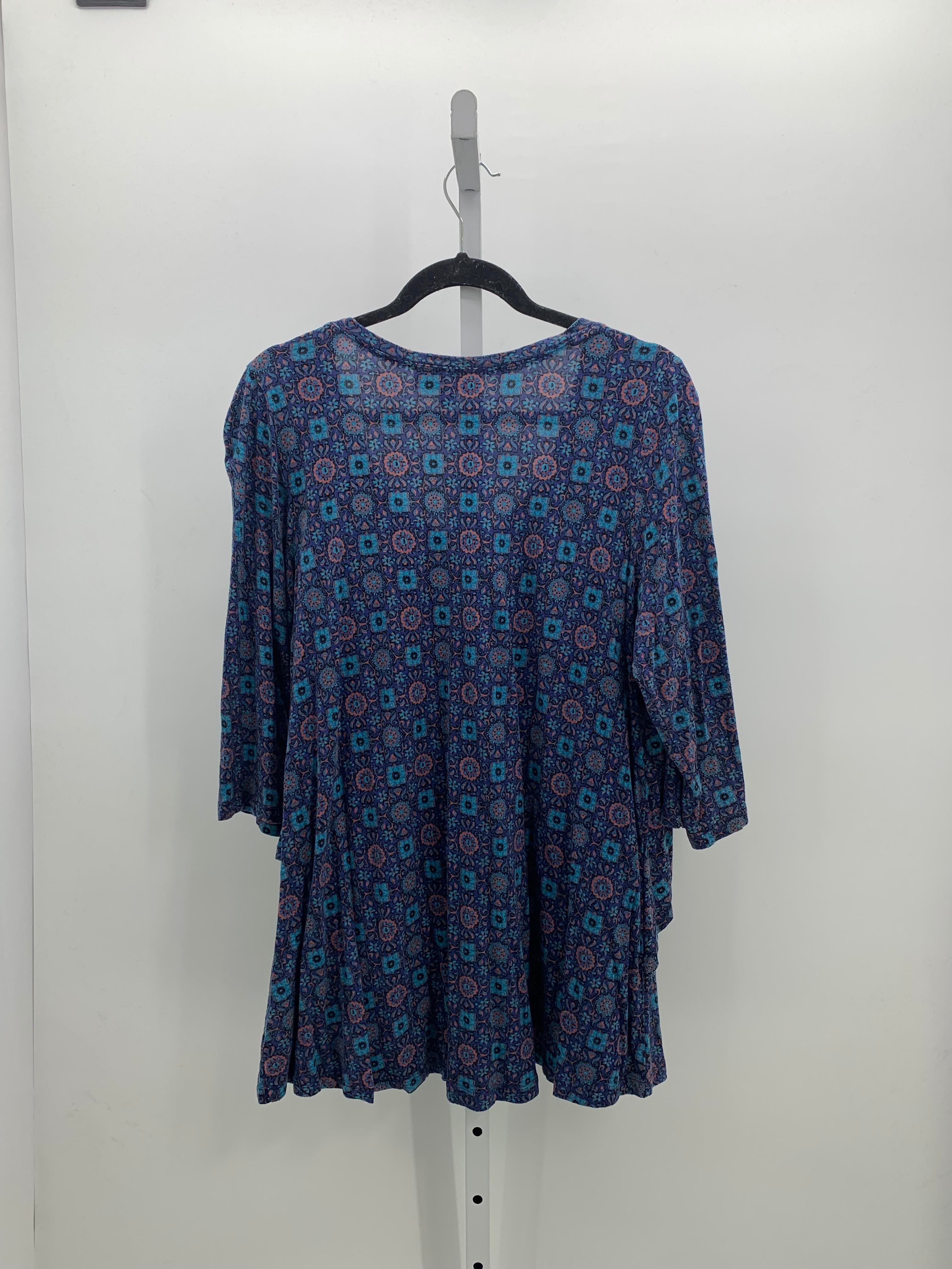 Chelsea Size 18/20 W Womens 3/4 Sleeve Shirt
