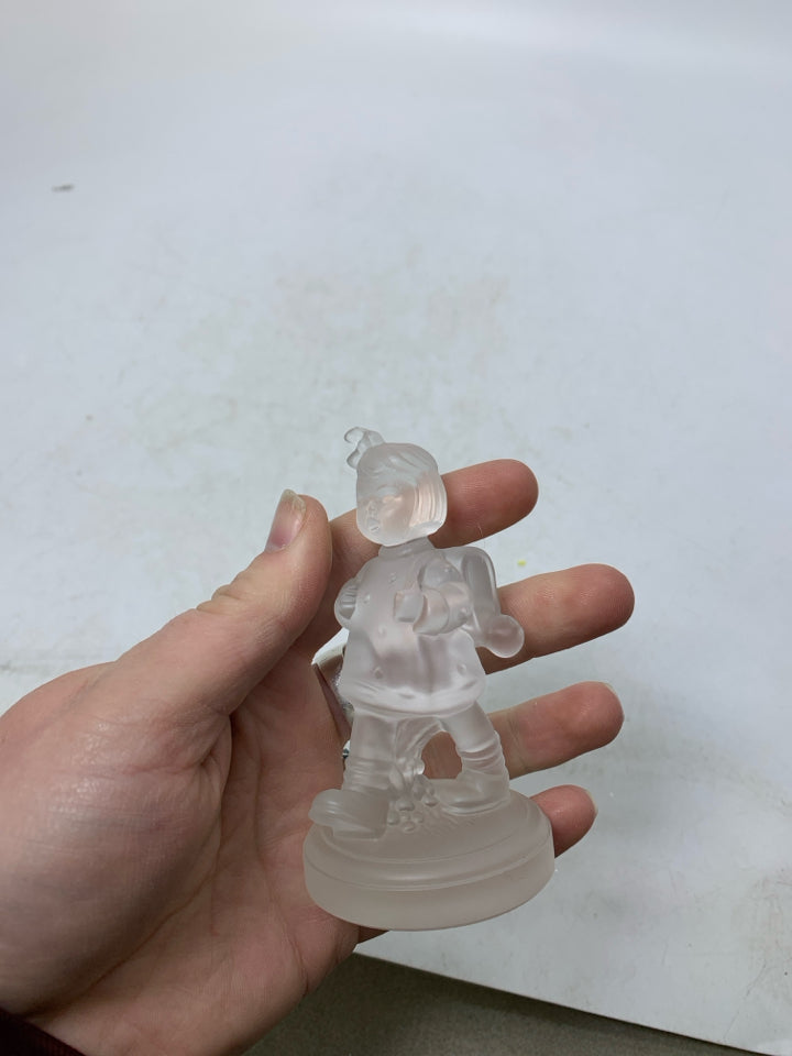 THE KINDERGARTNER CRYSTAL FIGURINE.
