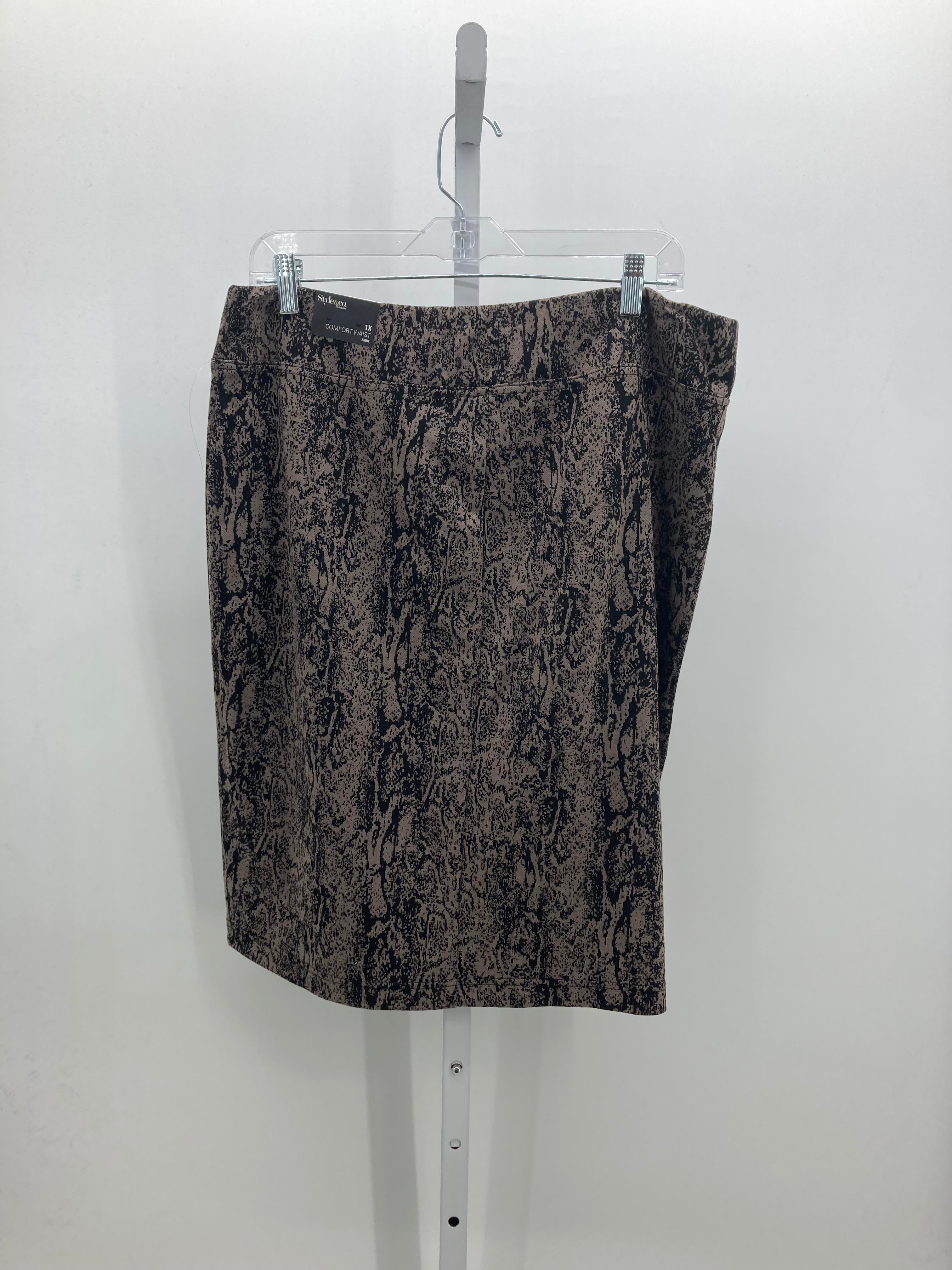 Style & Co. Size 1X Womens Skirt
