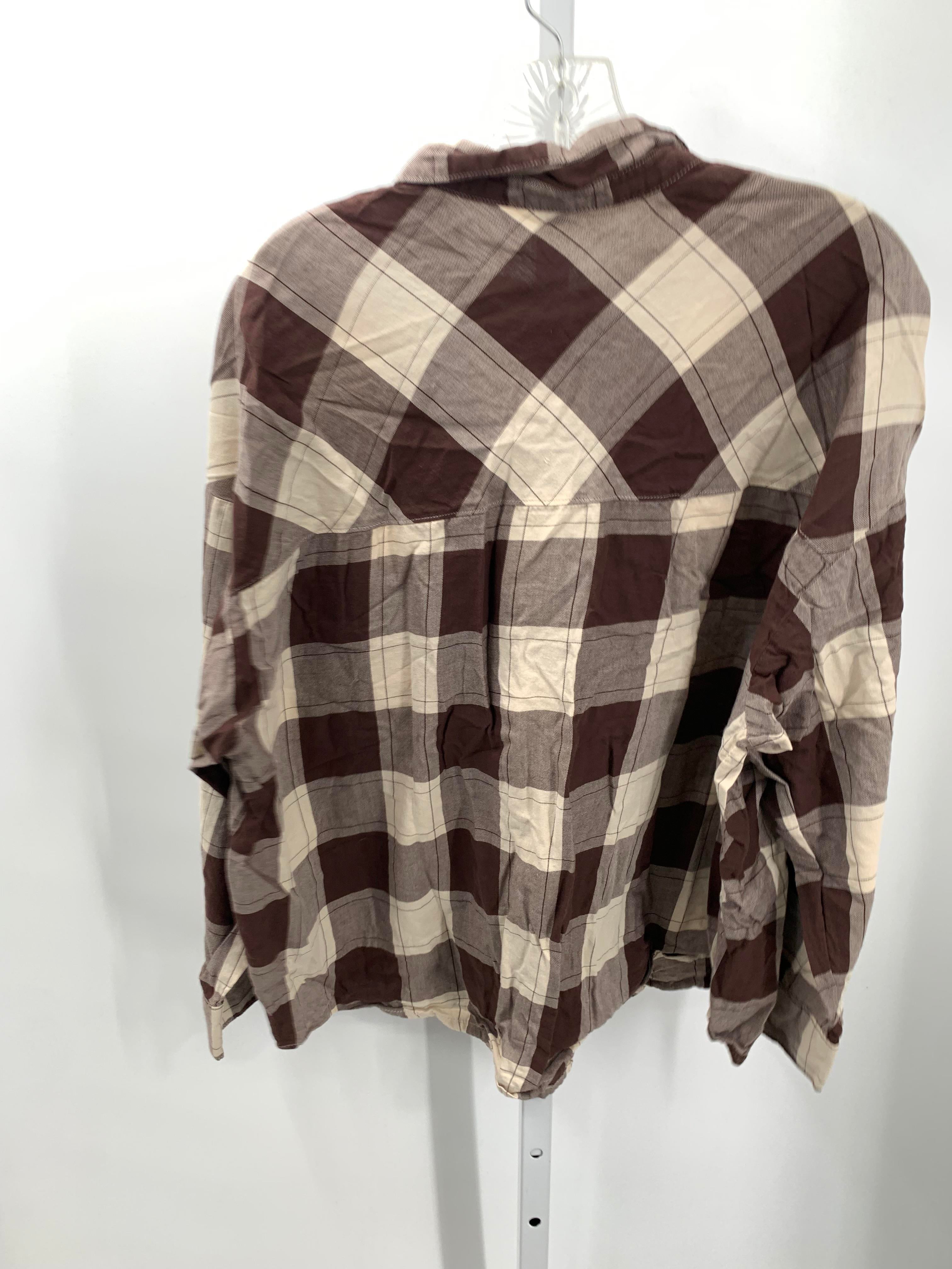 Divided Size Large Juniors Long Sleeve Shirt