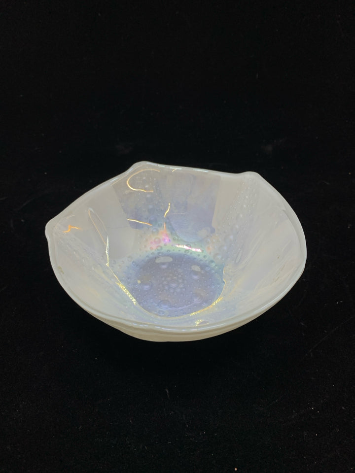 IRIDESCENT SHELL BOWL.