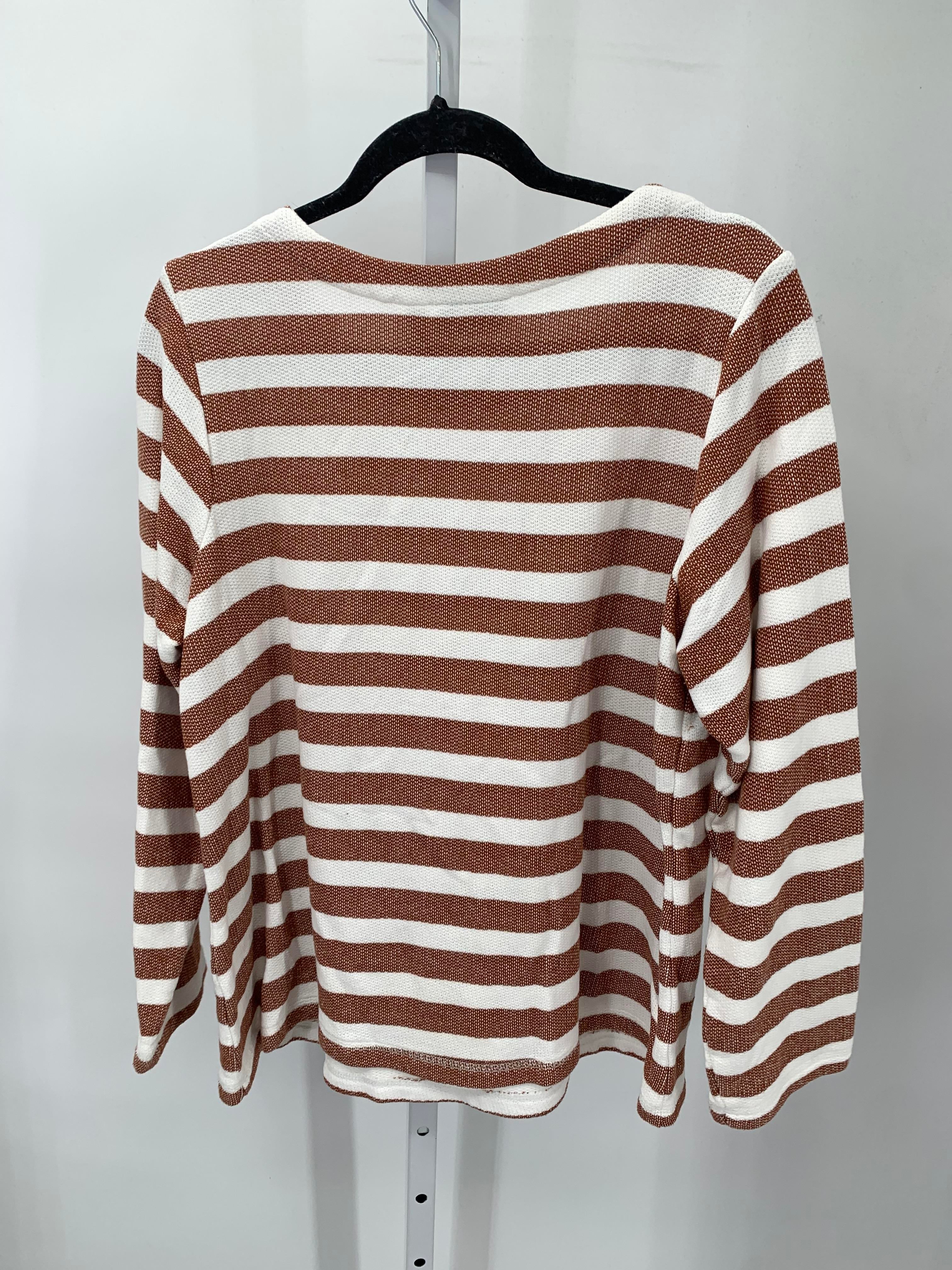 d & co. Size Large Misses Long Sleeve Shirt